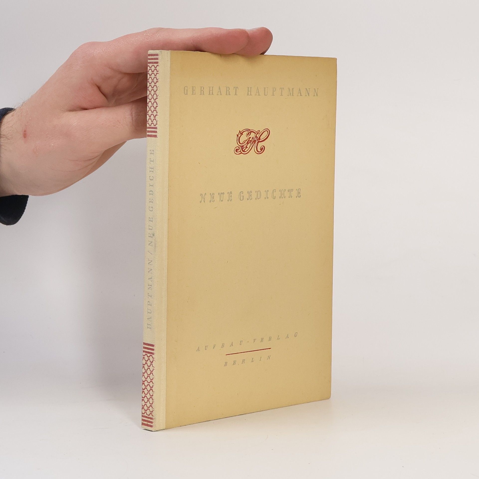 Gerhart Hauptmann Neue Gedichte