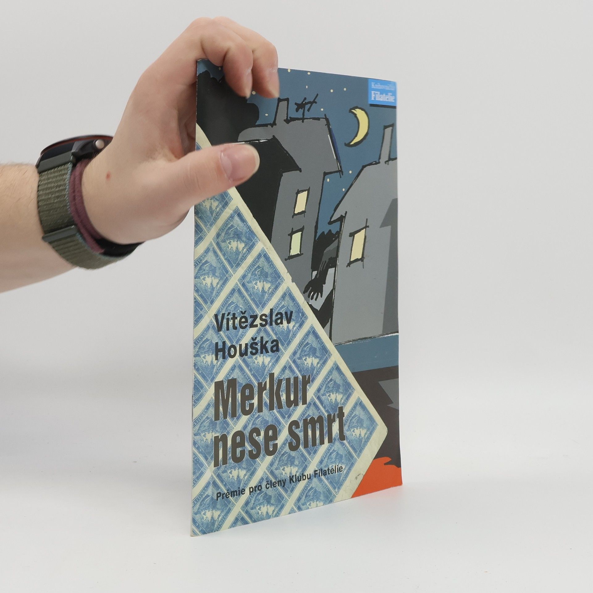 Vítězslav Houška Merkur nese smrt. Prémie pro členy Klubu Filatelie