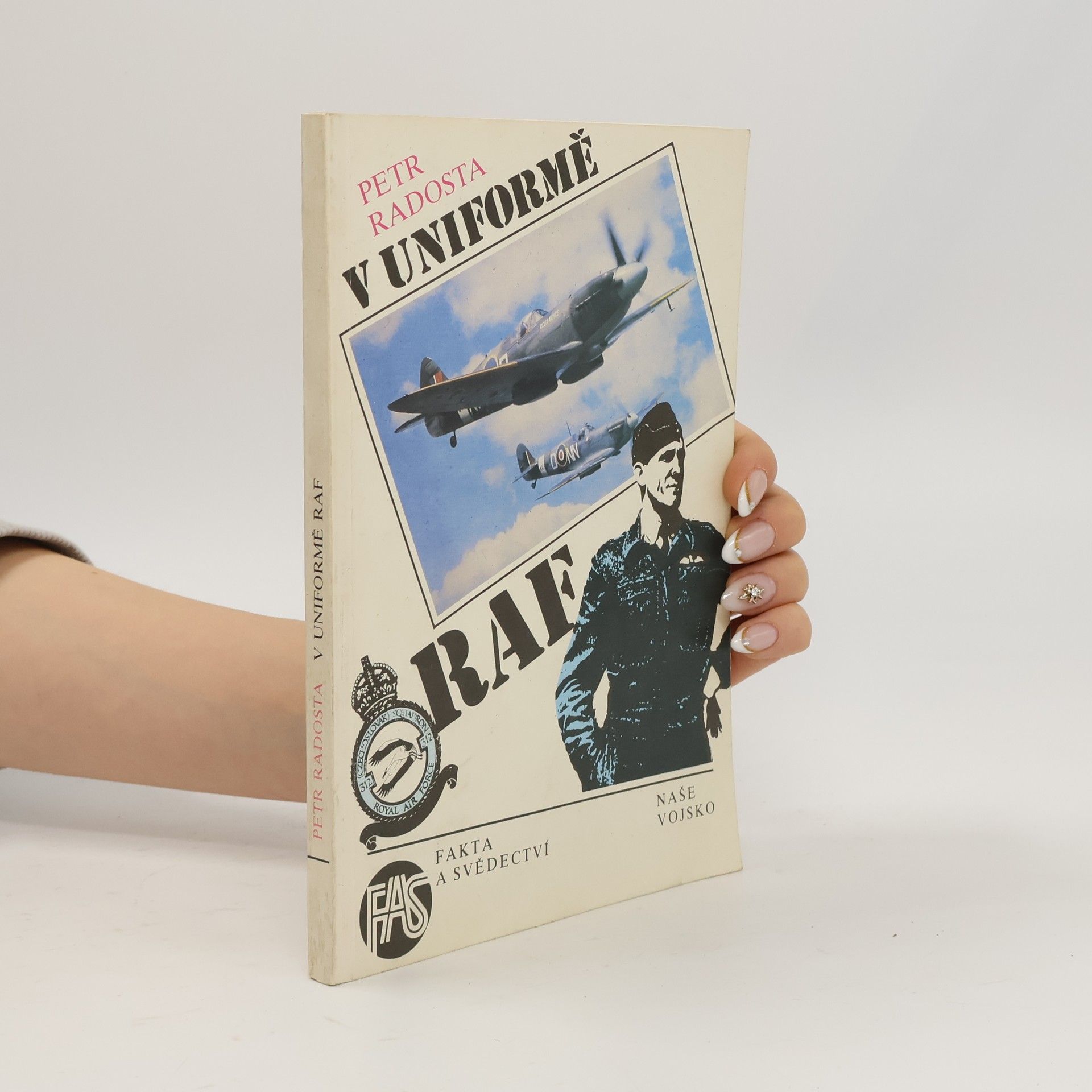 Petr Radosta V uniformě RAF