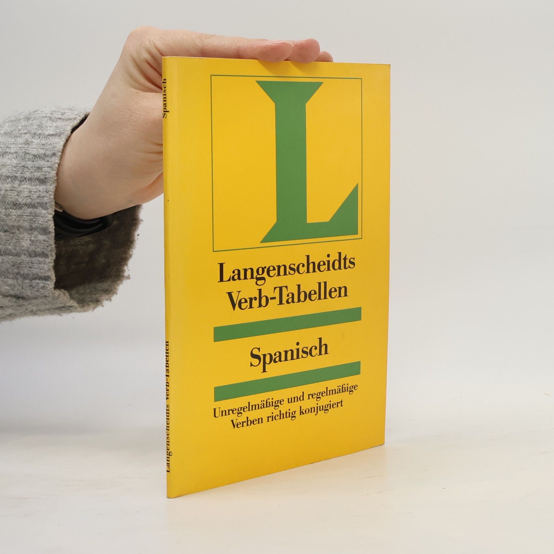 Autores varios Langenscheidts Verb-Tabellen. Spanisch
