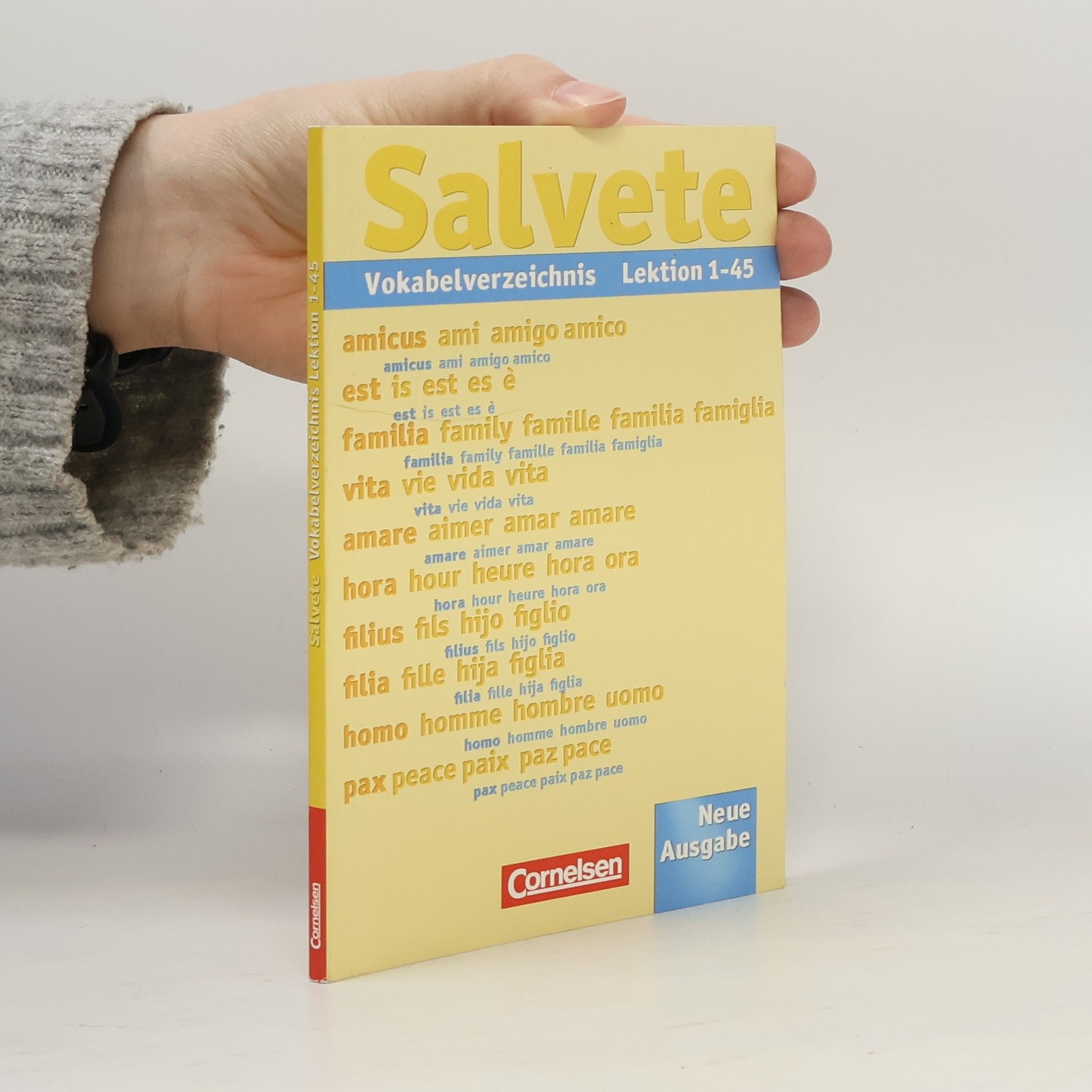 Kolektiv autorů Salvete 1 und 2. Neue Ausgabe. Vokabelverzeichnis