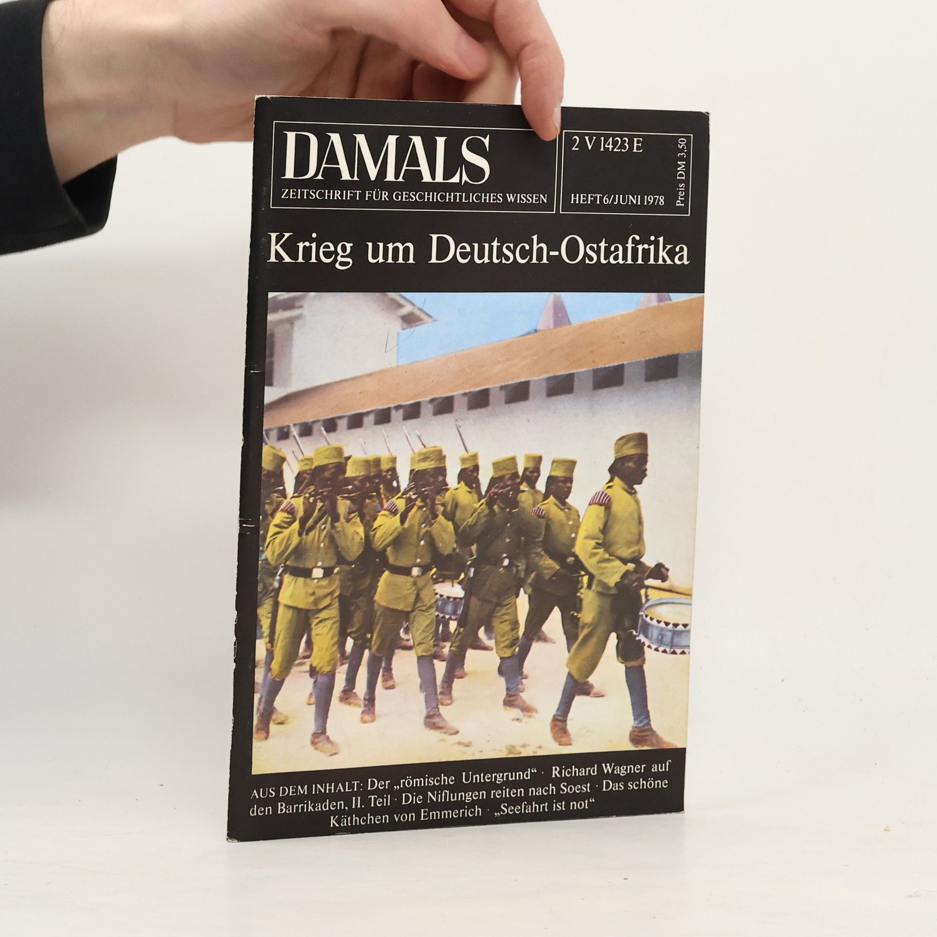 Kolektiv autorů Krieg um Deutsch-Ostafrika