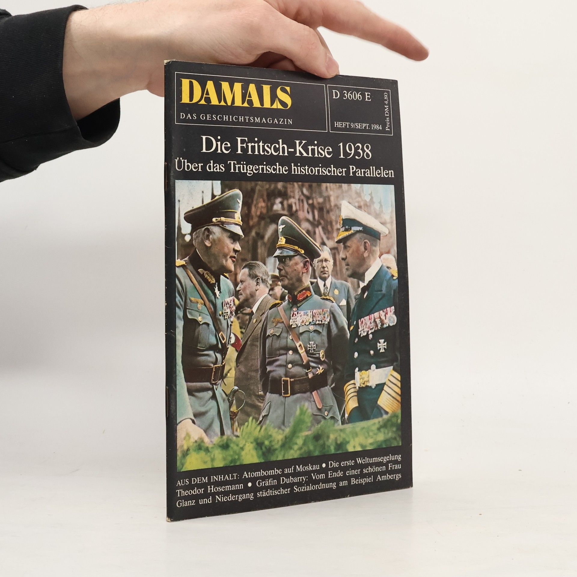 Various authors Die Fritsch-Krise 1938