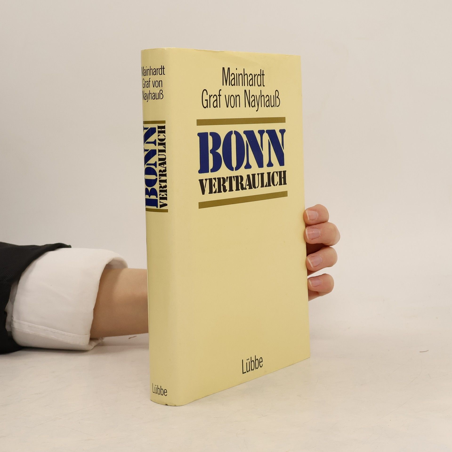 Mainhardt Graf von Nayhauss Bonn vertraulich