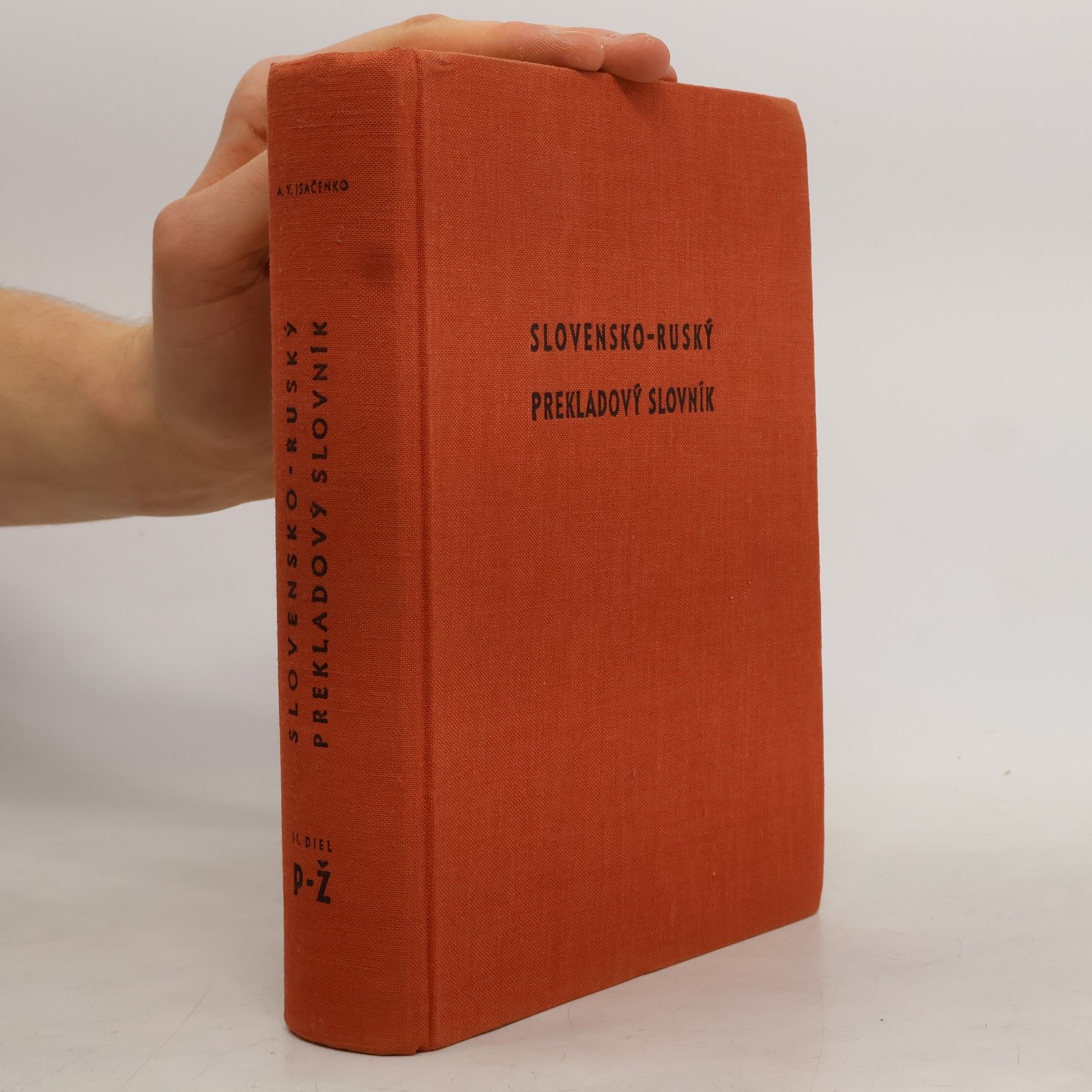 Slovensko-ruský prekladový slovník II.