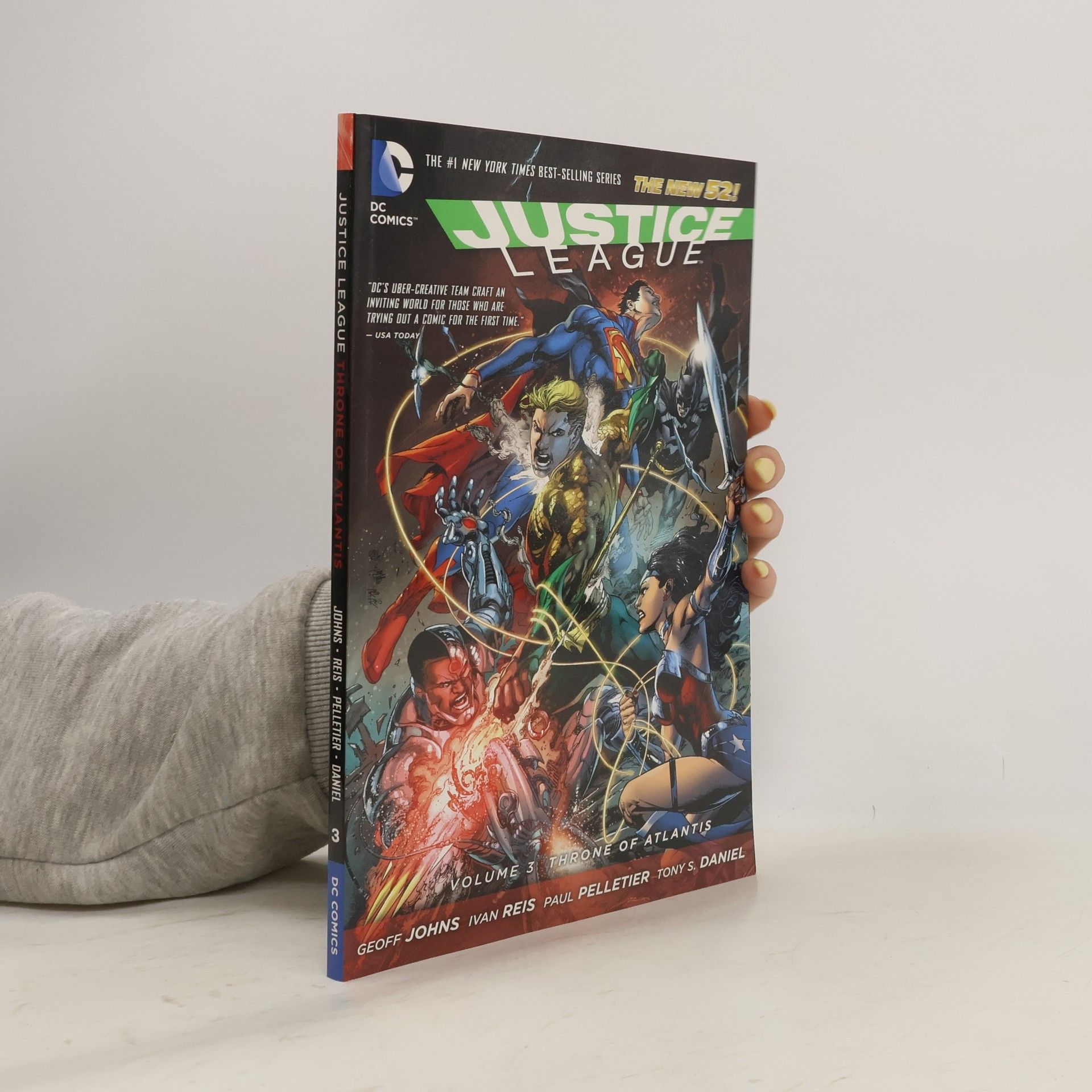 Geoff Johns Justice League: The New 52 - 3: Throne of Atlantis