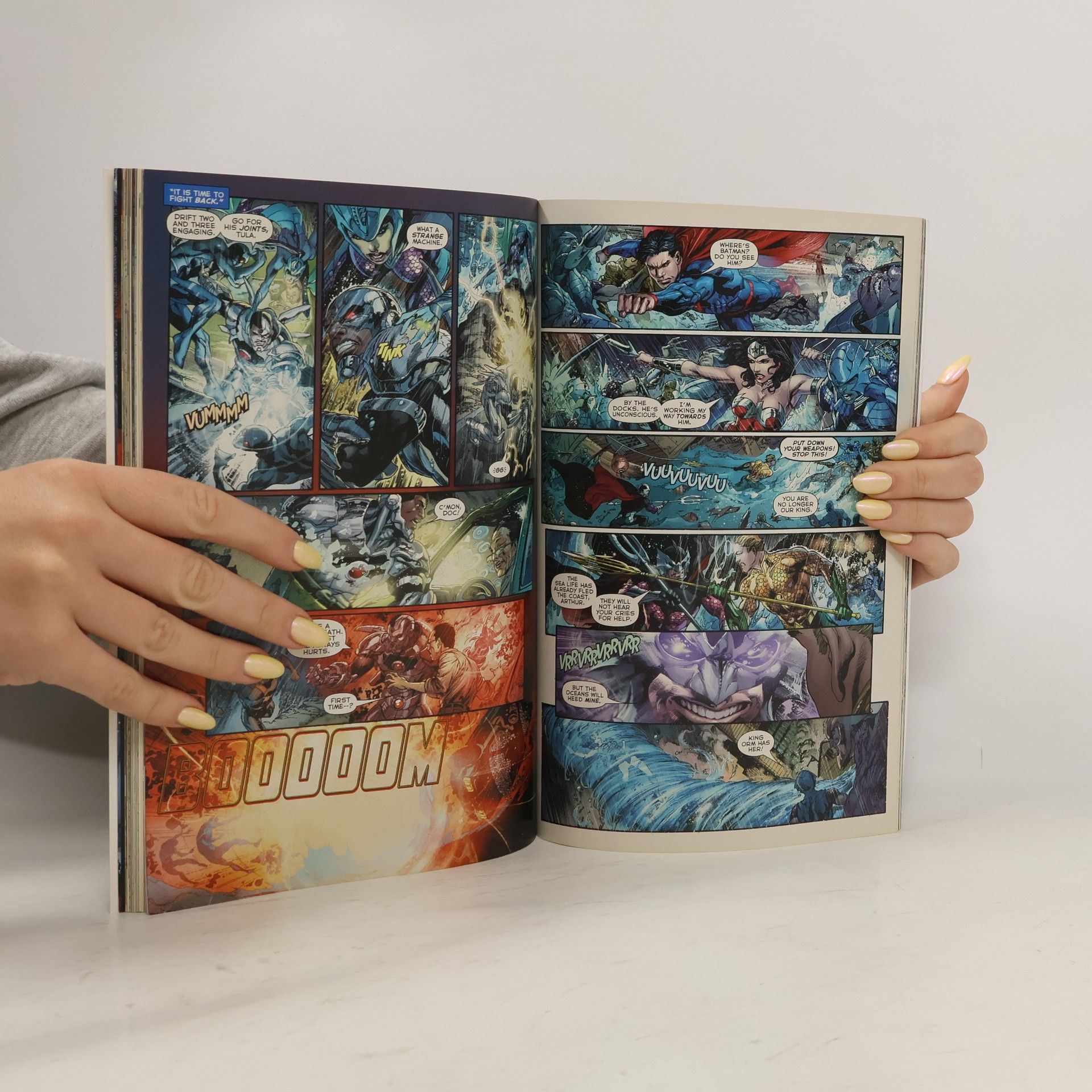 Geoff Johns Justice League: The New 52 - 3: Throne of Atlantis
