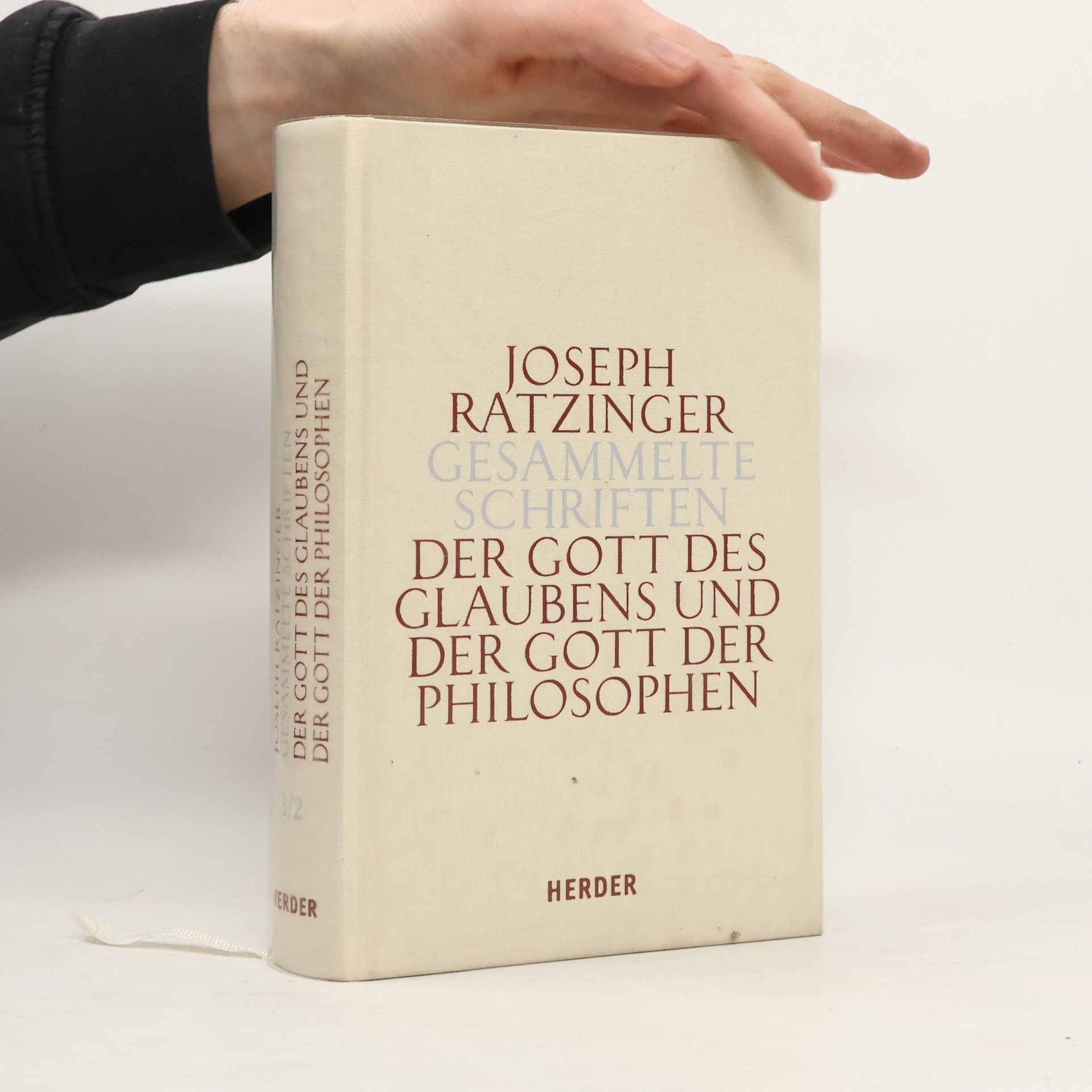 Joseph Ratzinger Der Gott des Glaubens und der Gott der Philosophen