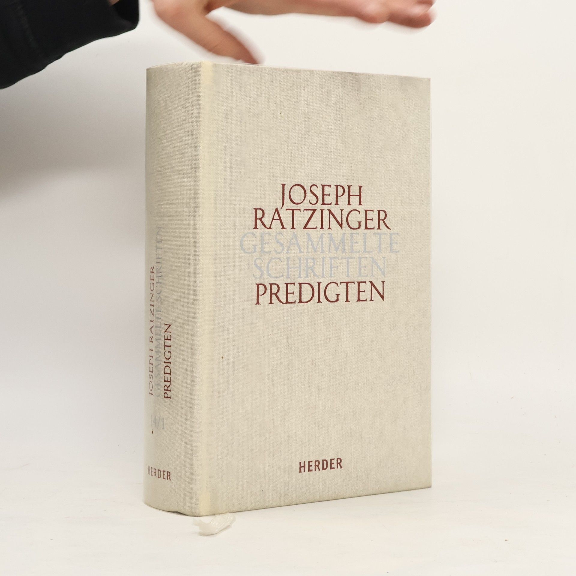 Joseph Ratzinger Predigten. Tlbd.1