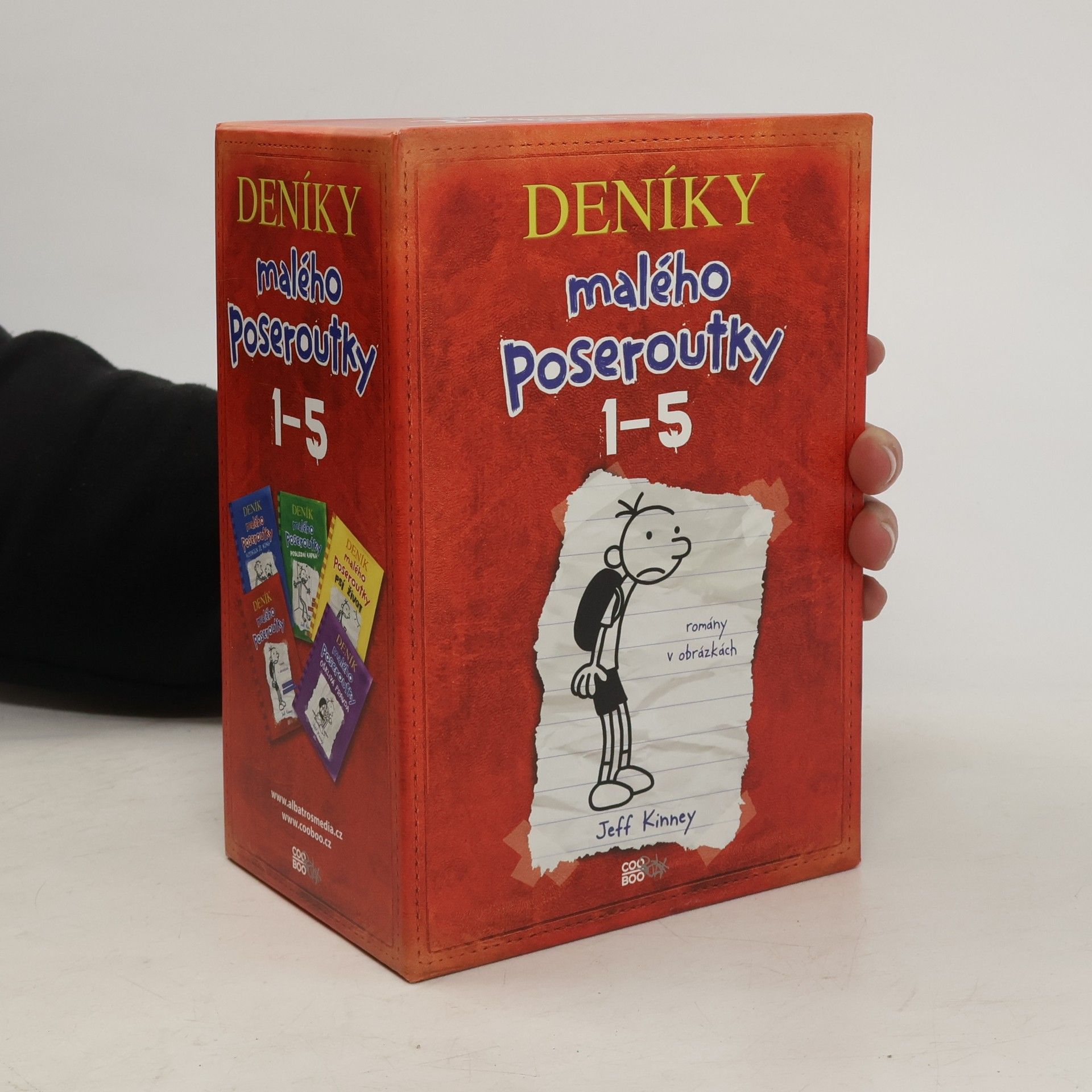 Jeff Kinney Deník malého poseroutky 1-5