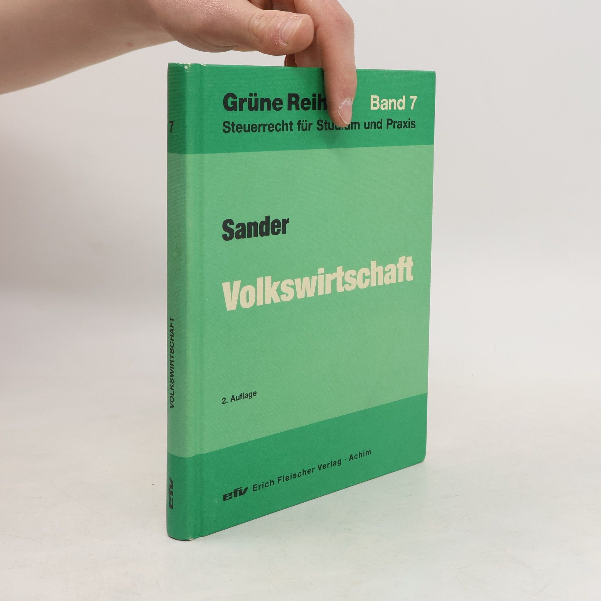 Hergen Sander Grüne Reihe - 7: Volkswirtschaft - 2. Auflage