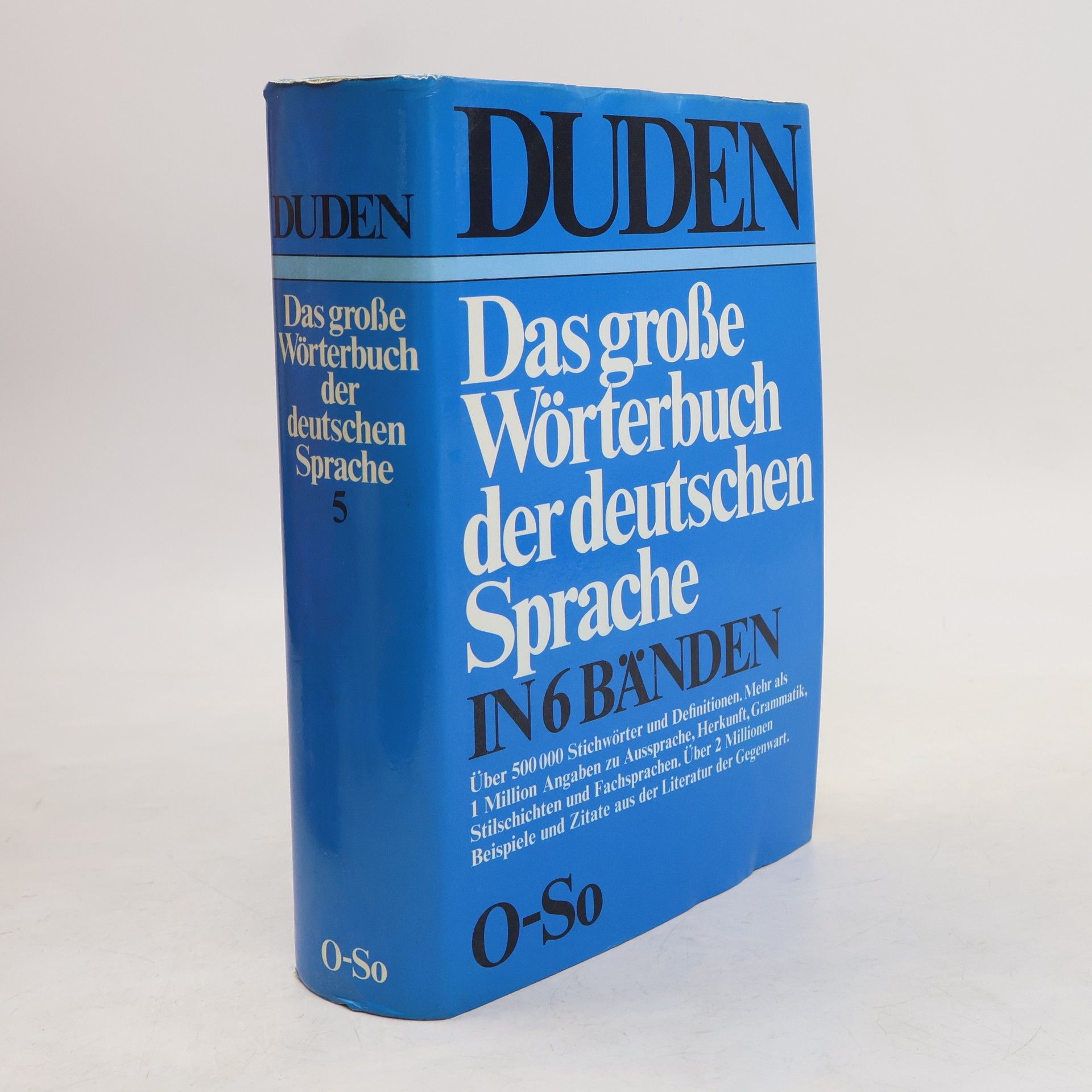 Duden. Das grosse Wörterbuch der deutschen Sprache. 5