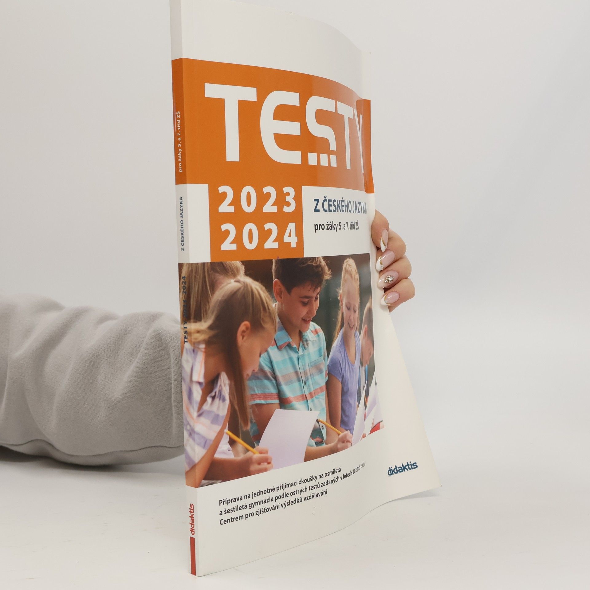 Kolektiv autorů Testy 2023-2024 z českého jazyka pro žáky 5. a 7. tříd ZŠ