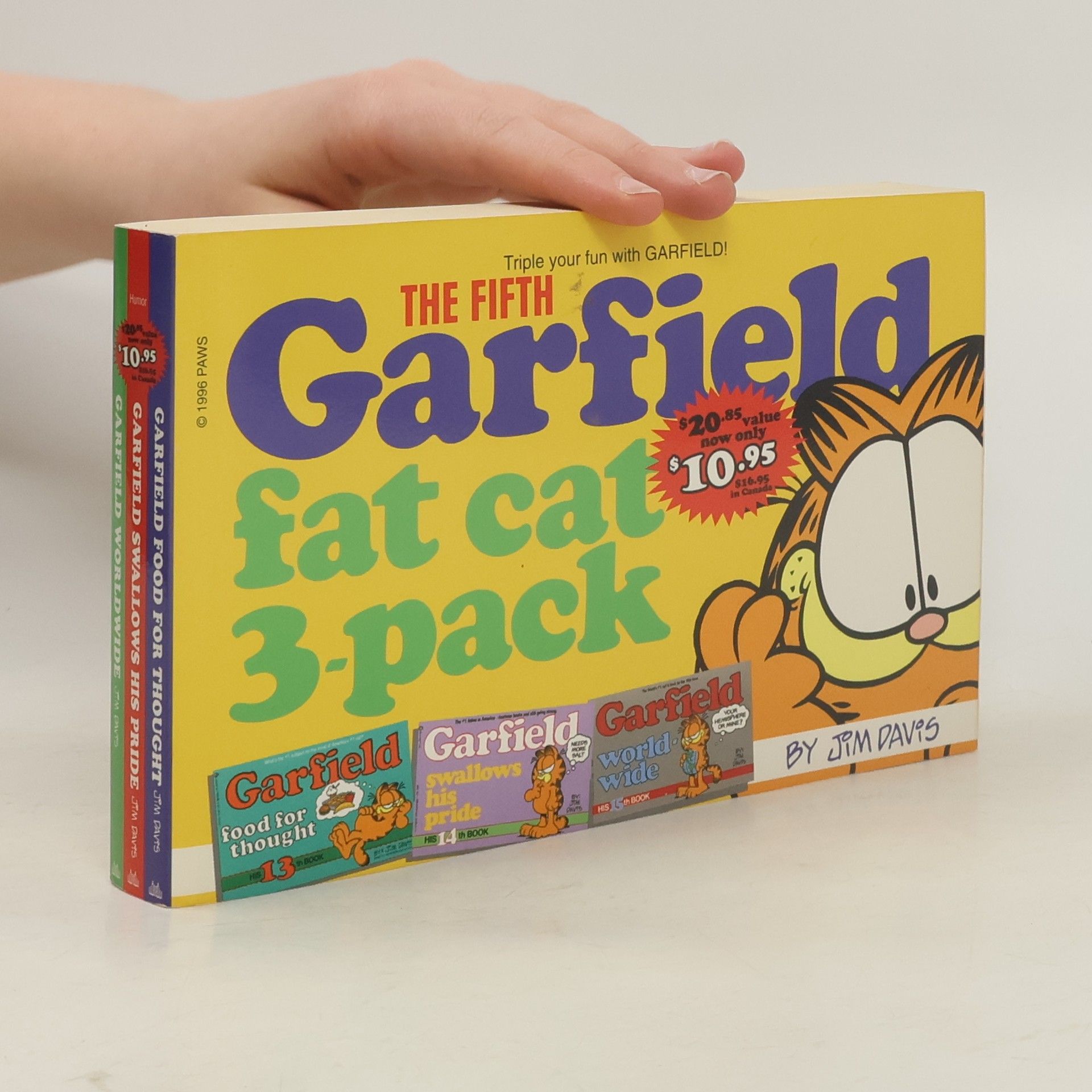 Jim Davis The Fifth Garfield Fat Cat 3-pack