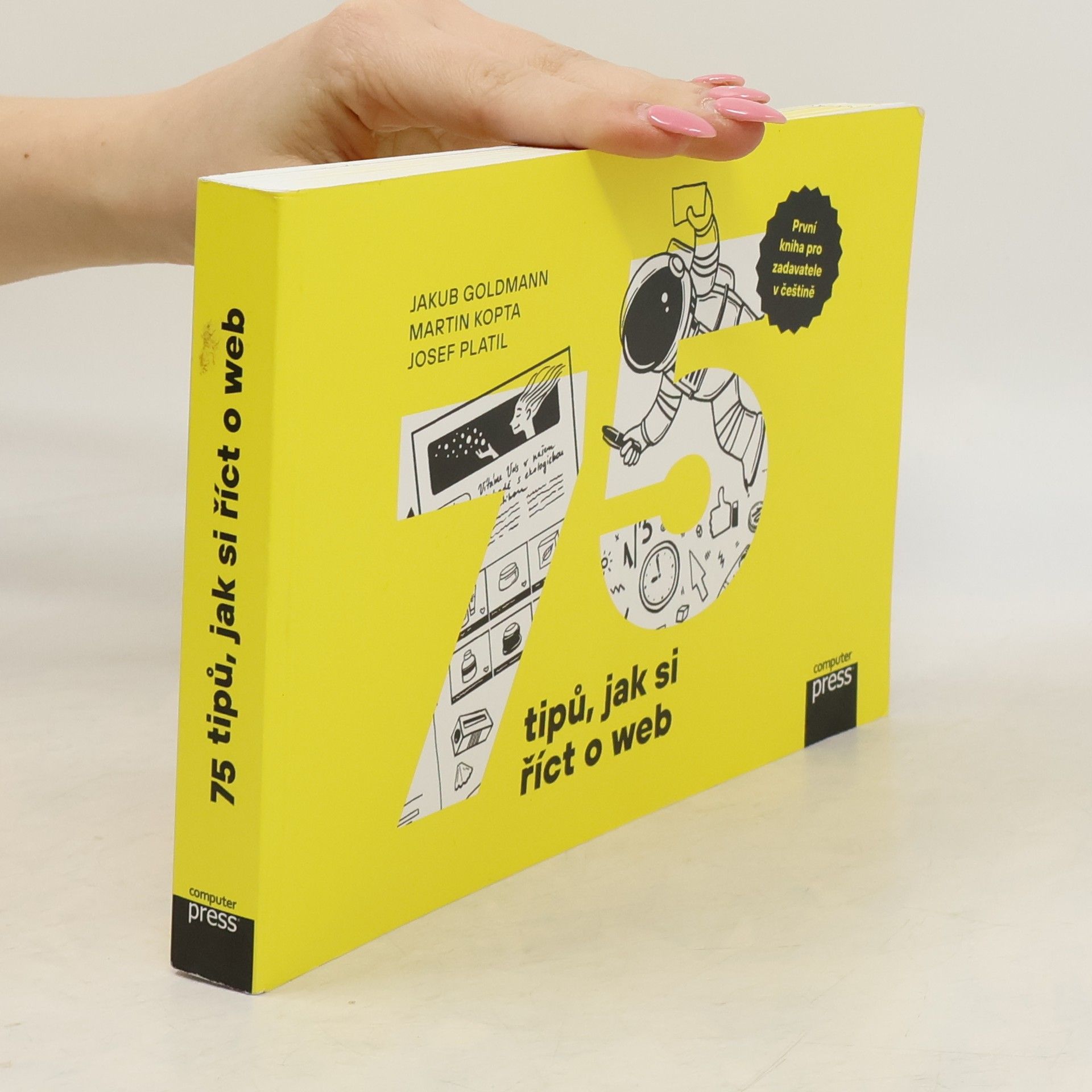 Josef Platil 75 tipů, jak si říct o web