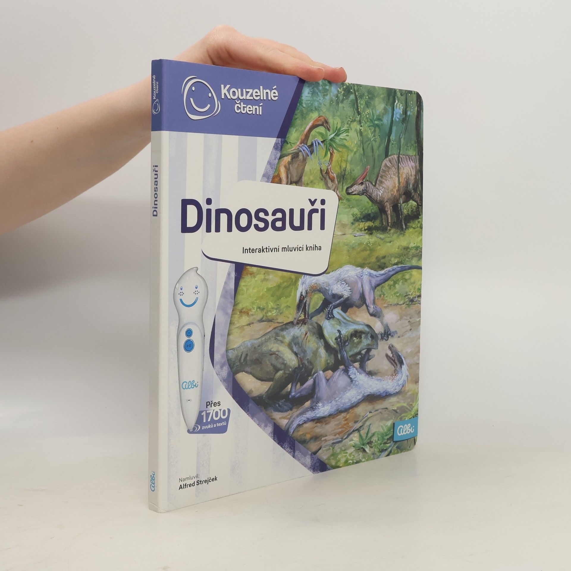 Jan Spěváček Dinosauři. Interaktivní mluvící kniha