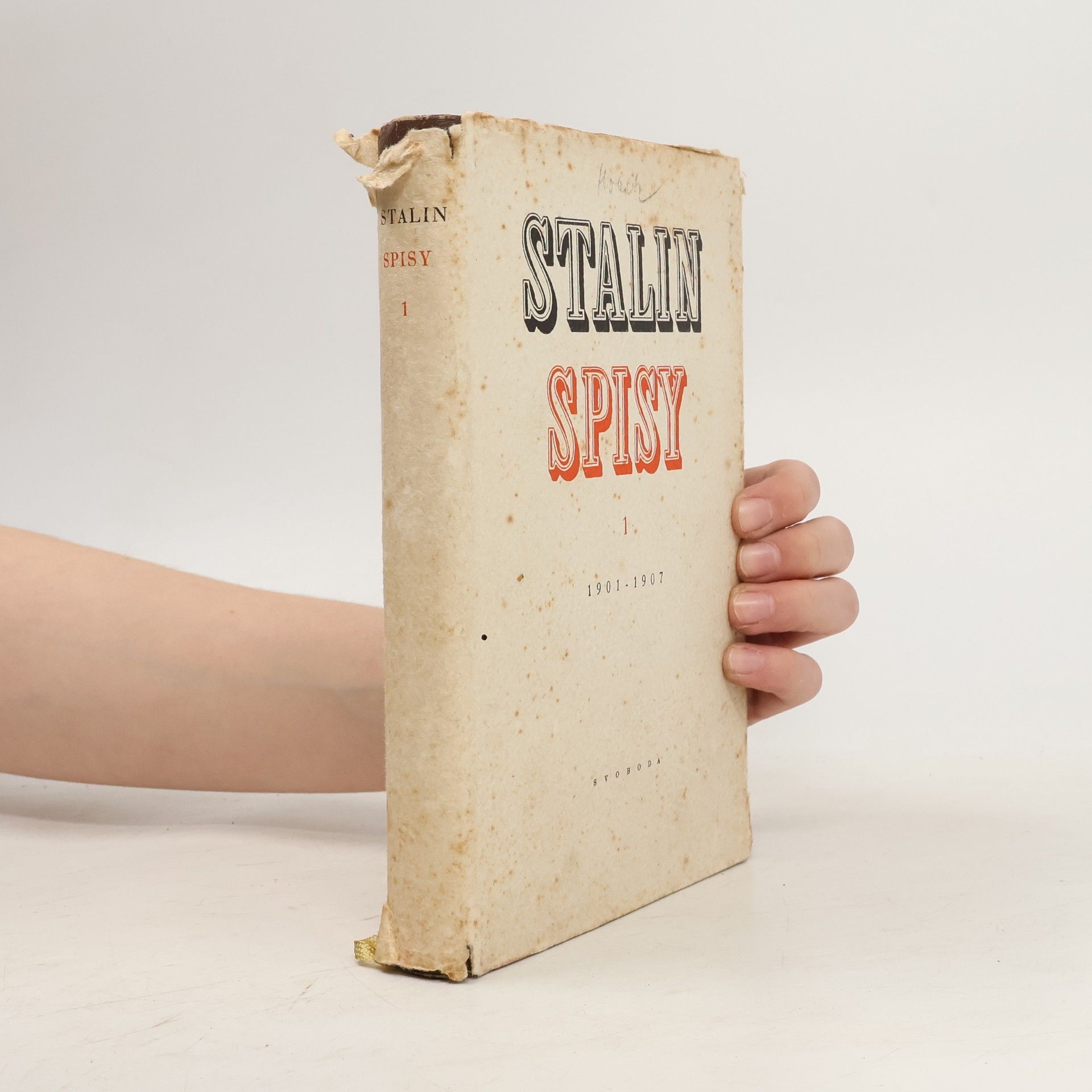 Stalin - Spisy. Svazek 1