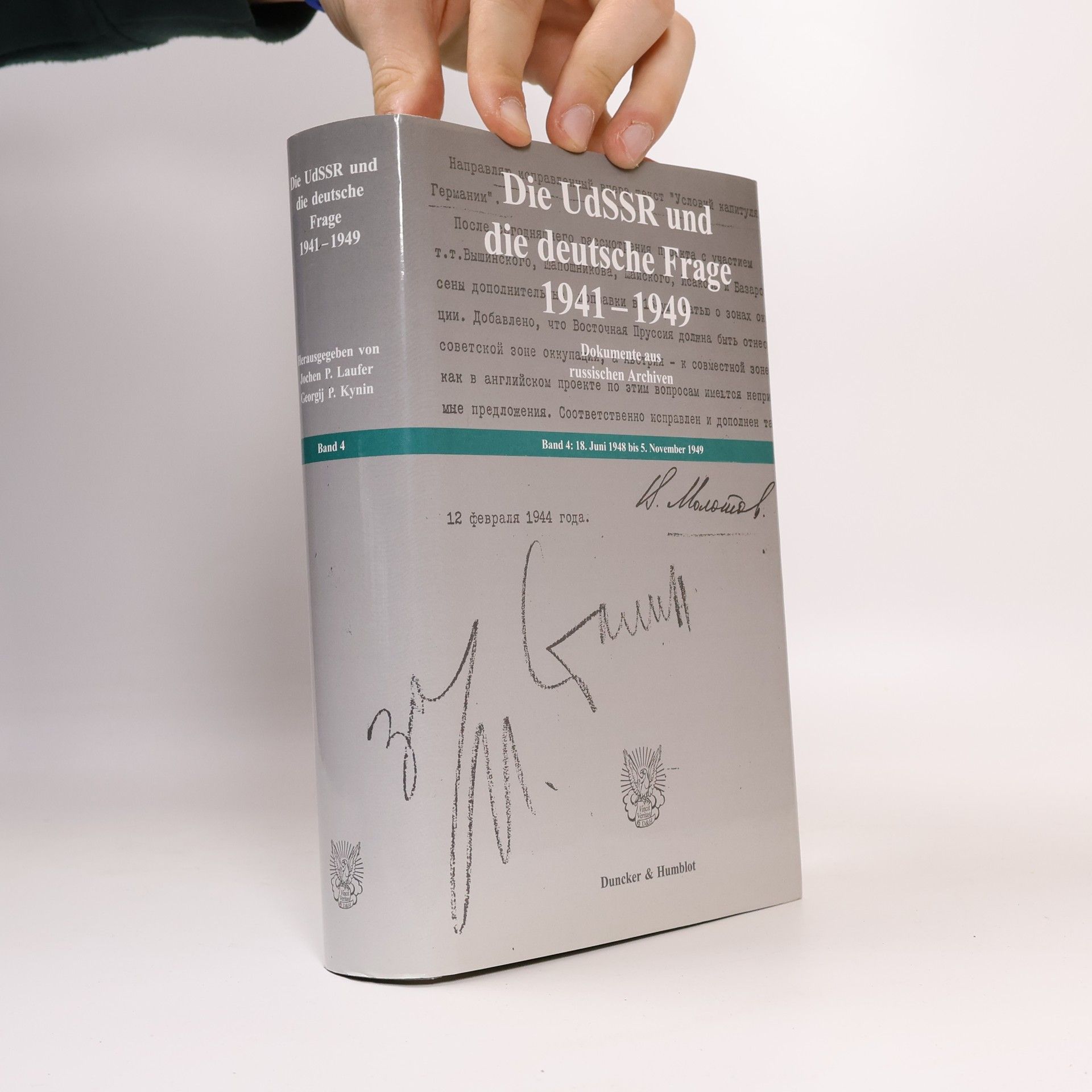 Jochen P. Laufer Die UdSSR und die deutsche Frage, 1941-1949