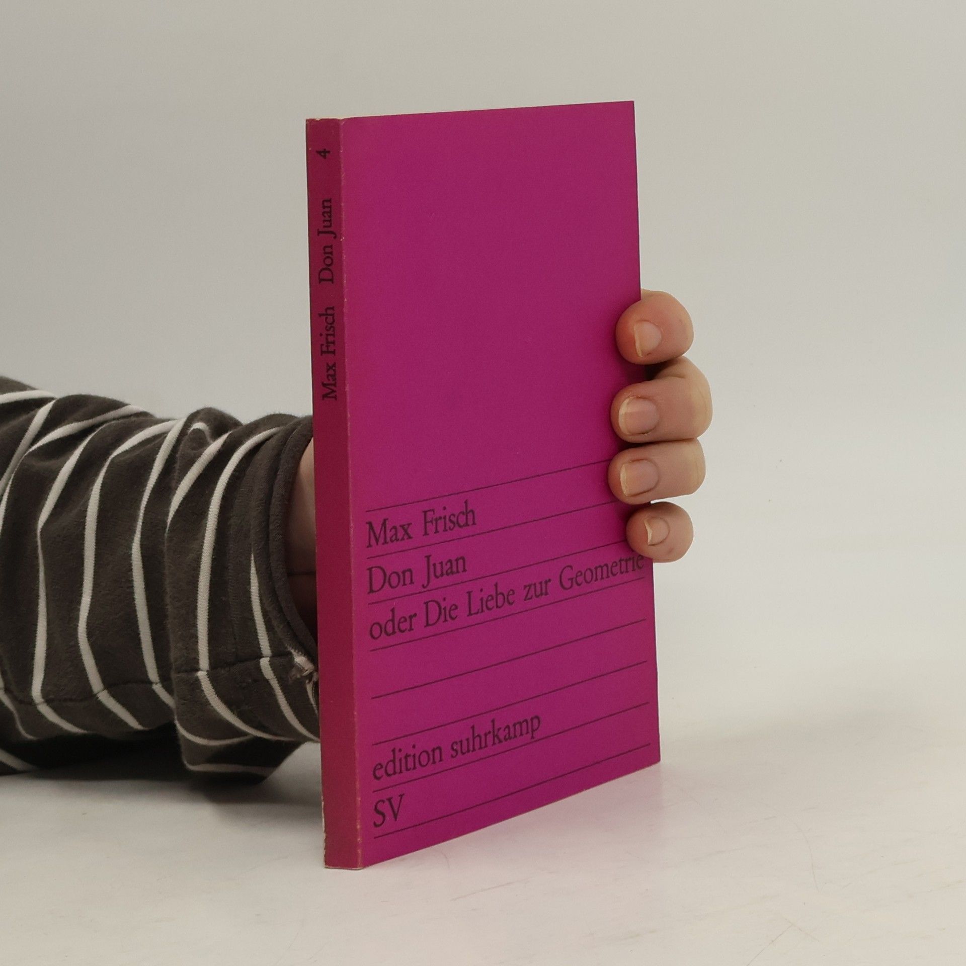 Max Frisch Don Juan oder Die Liebe zur Geometrie