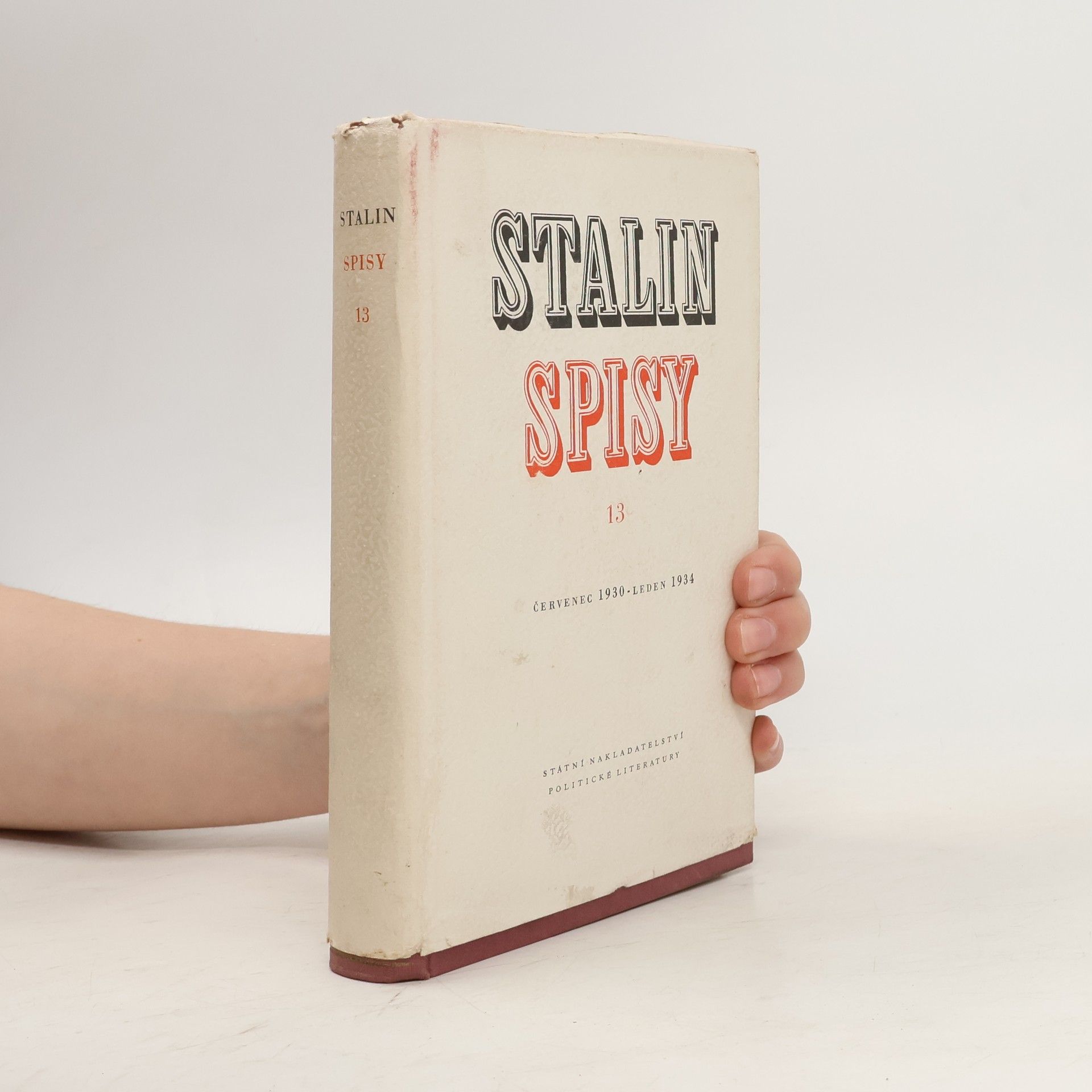 J. V. Stalin Stalin - Spisy. Svazek 13