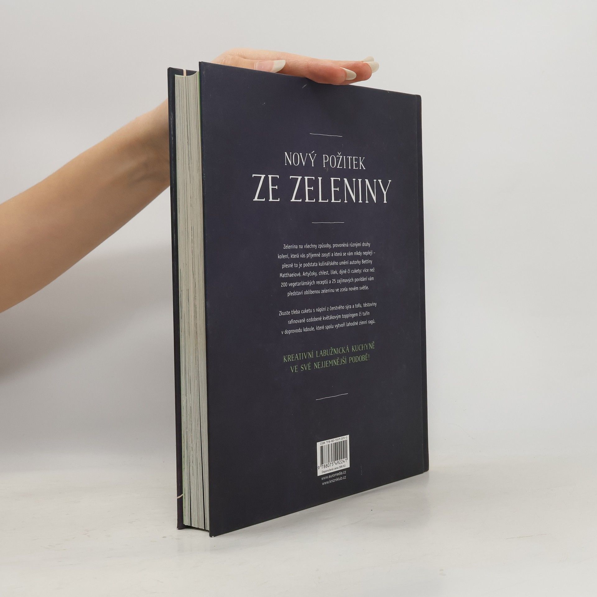 Bettina Matthaei Moderní vegetariánská kuchařka: nejlepší recepty bez masa na každý den