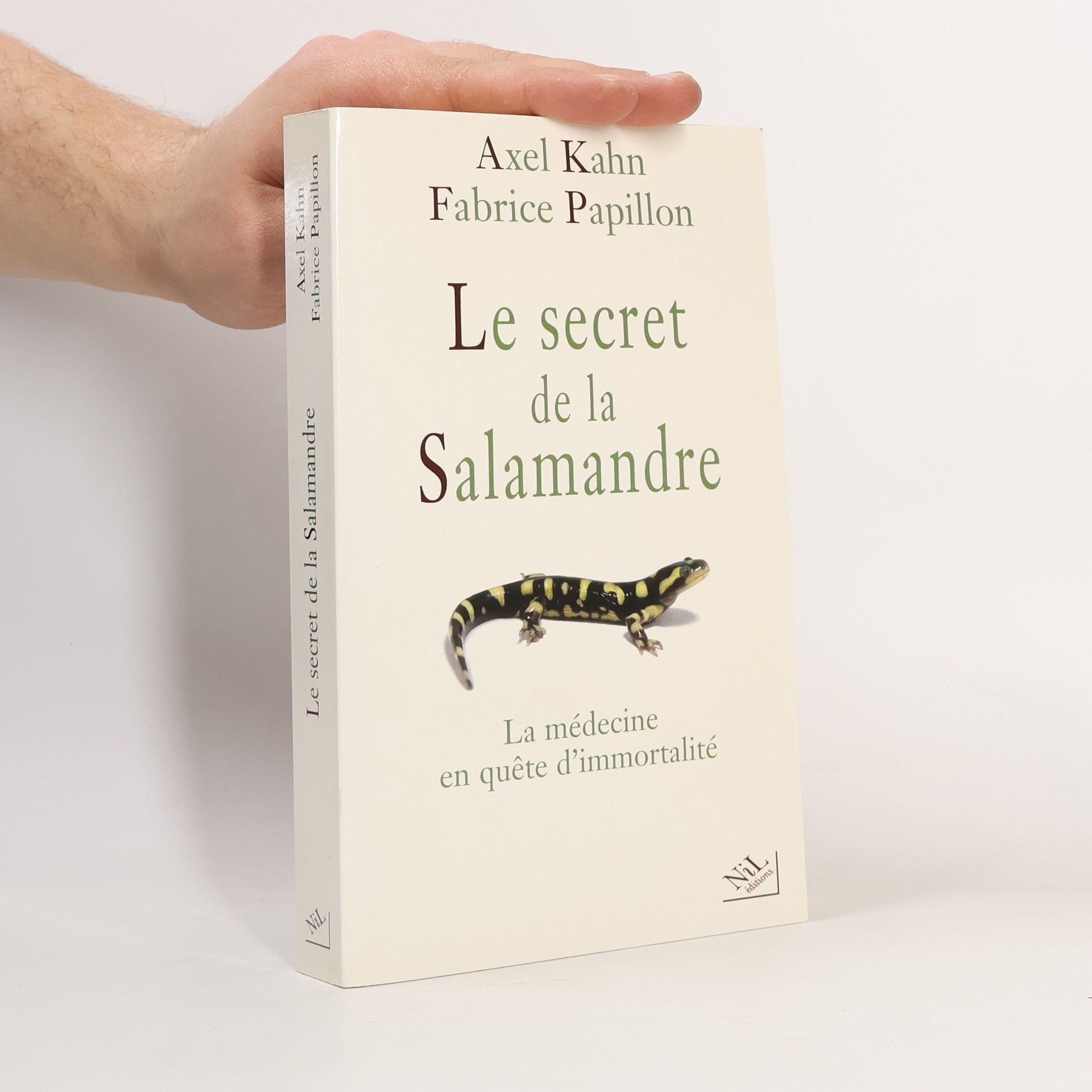Axel Kahn Le secret de la salamandre