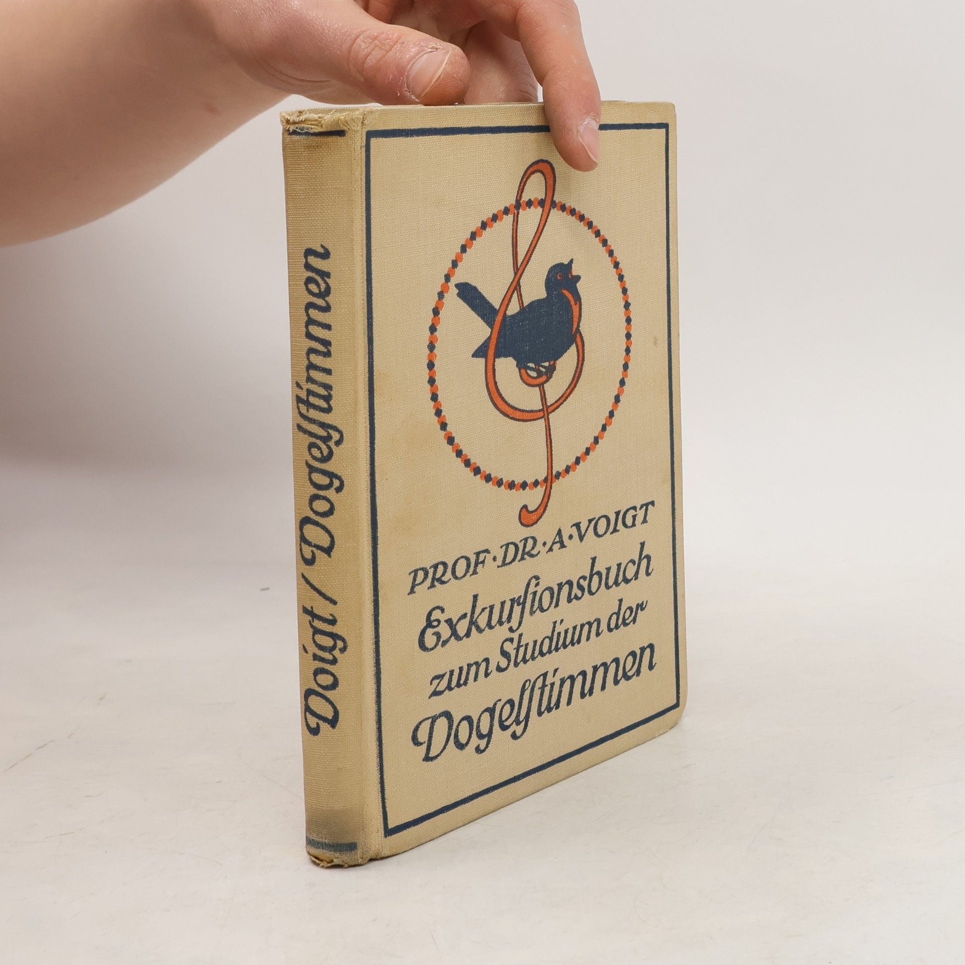 Alwin Voigt Exkursionsbuch zum Studium der Vogelstimmen