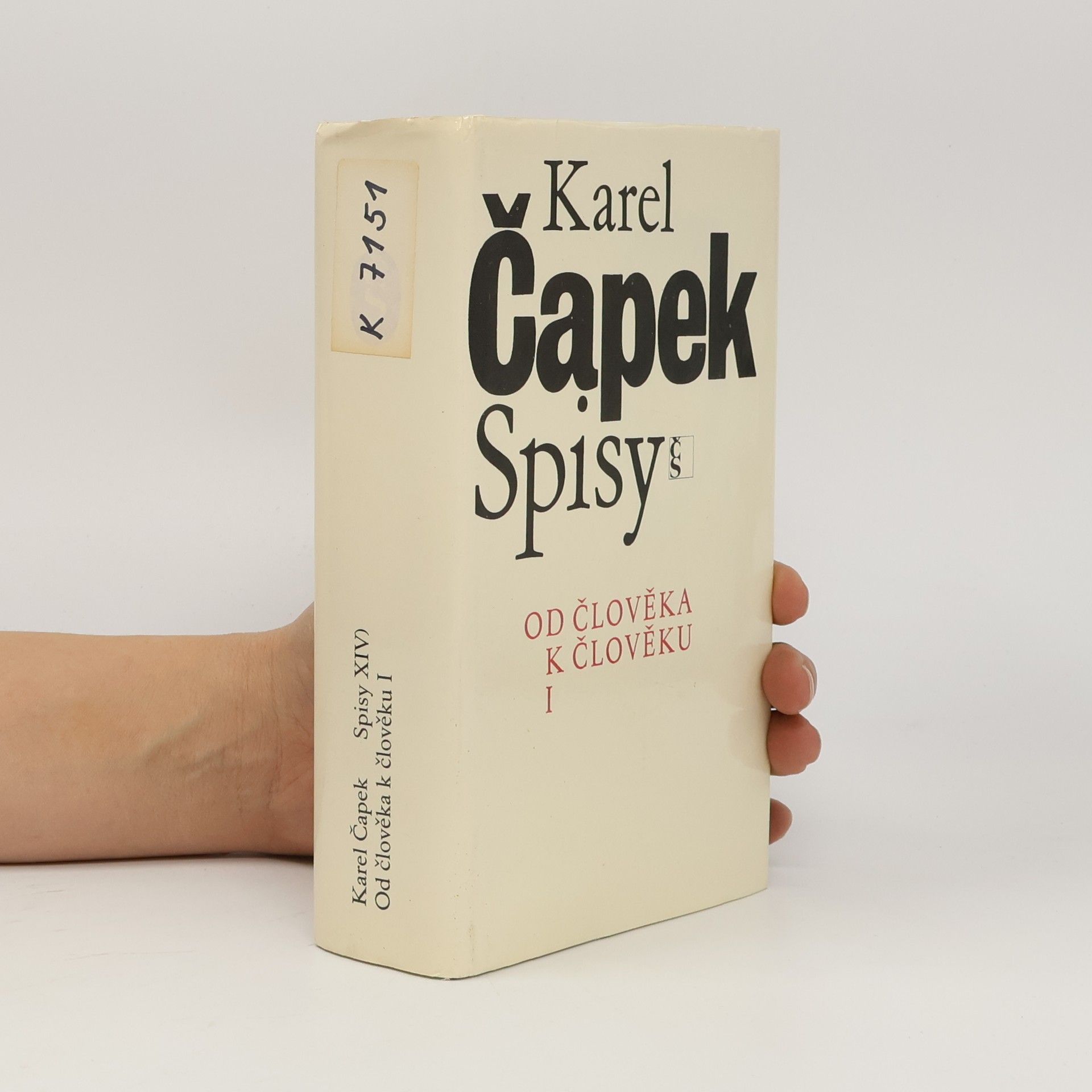 Spisy. Od člověka k člověku I.