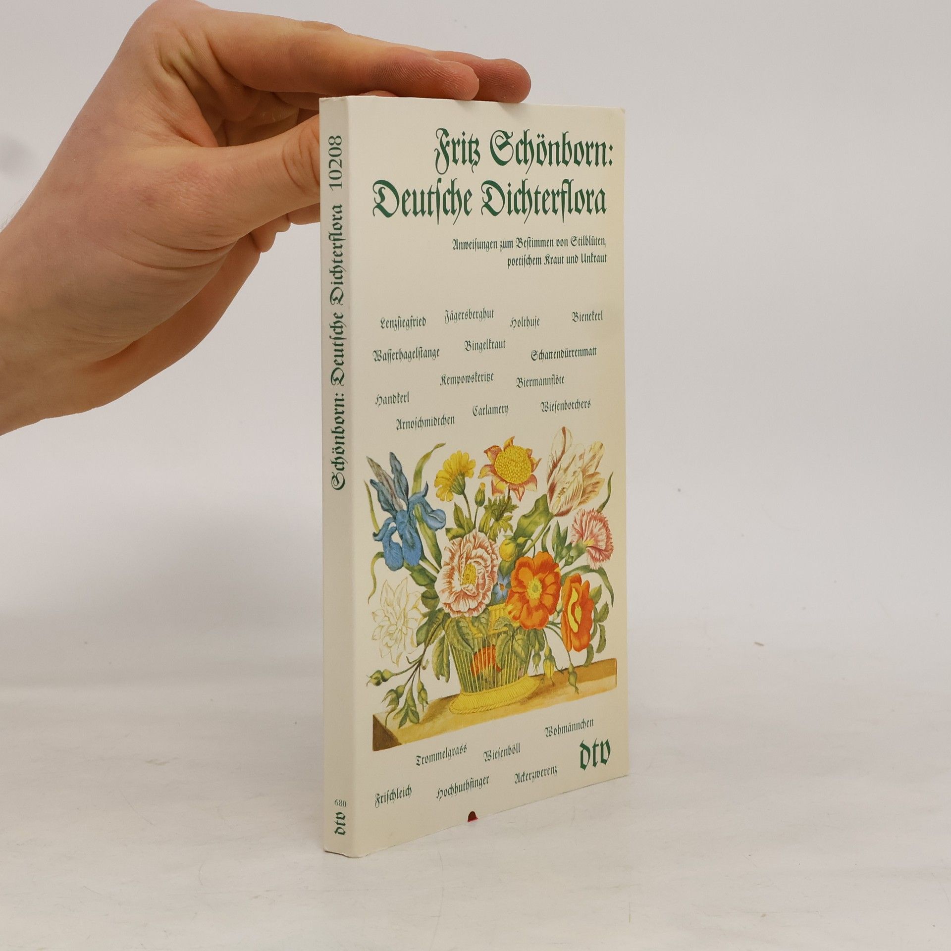 Fritz Schönborn Deutsche Dichterflora