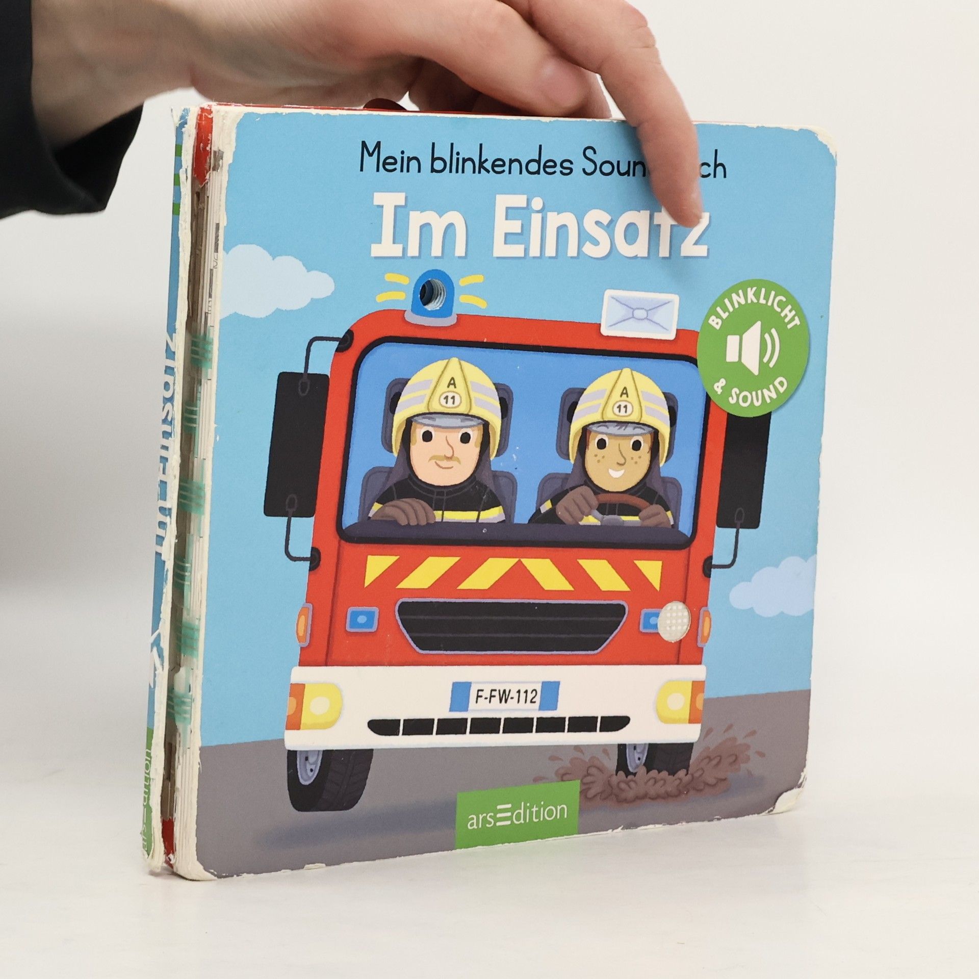 Pierre Caillou Mein blinkendes Soundbuch - im Einsatz