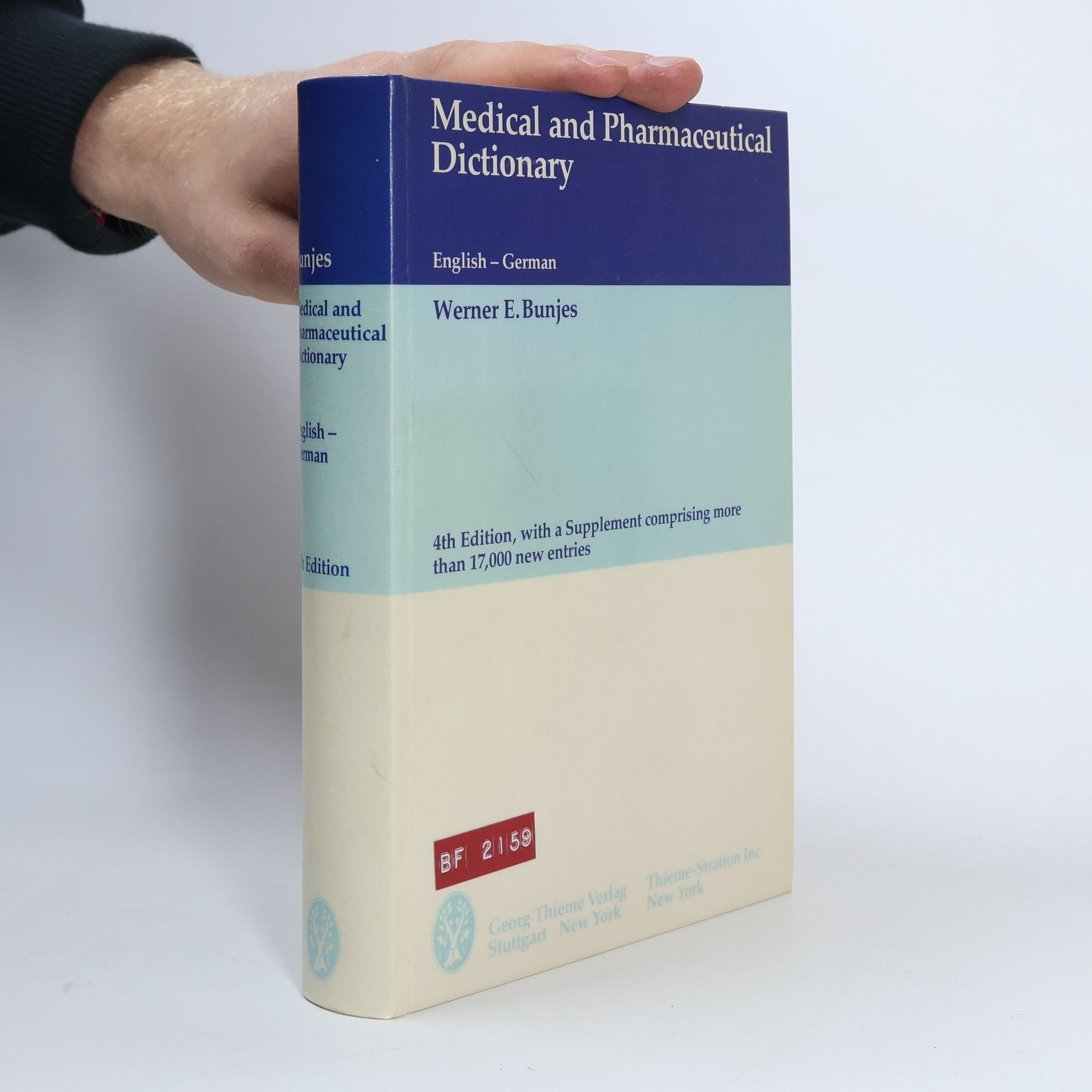 Werner E. Bunjes Wörterbuch der Medizin und Pharmazeutik