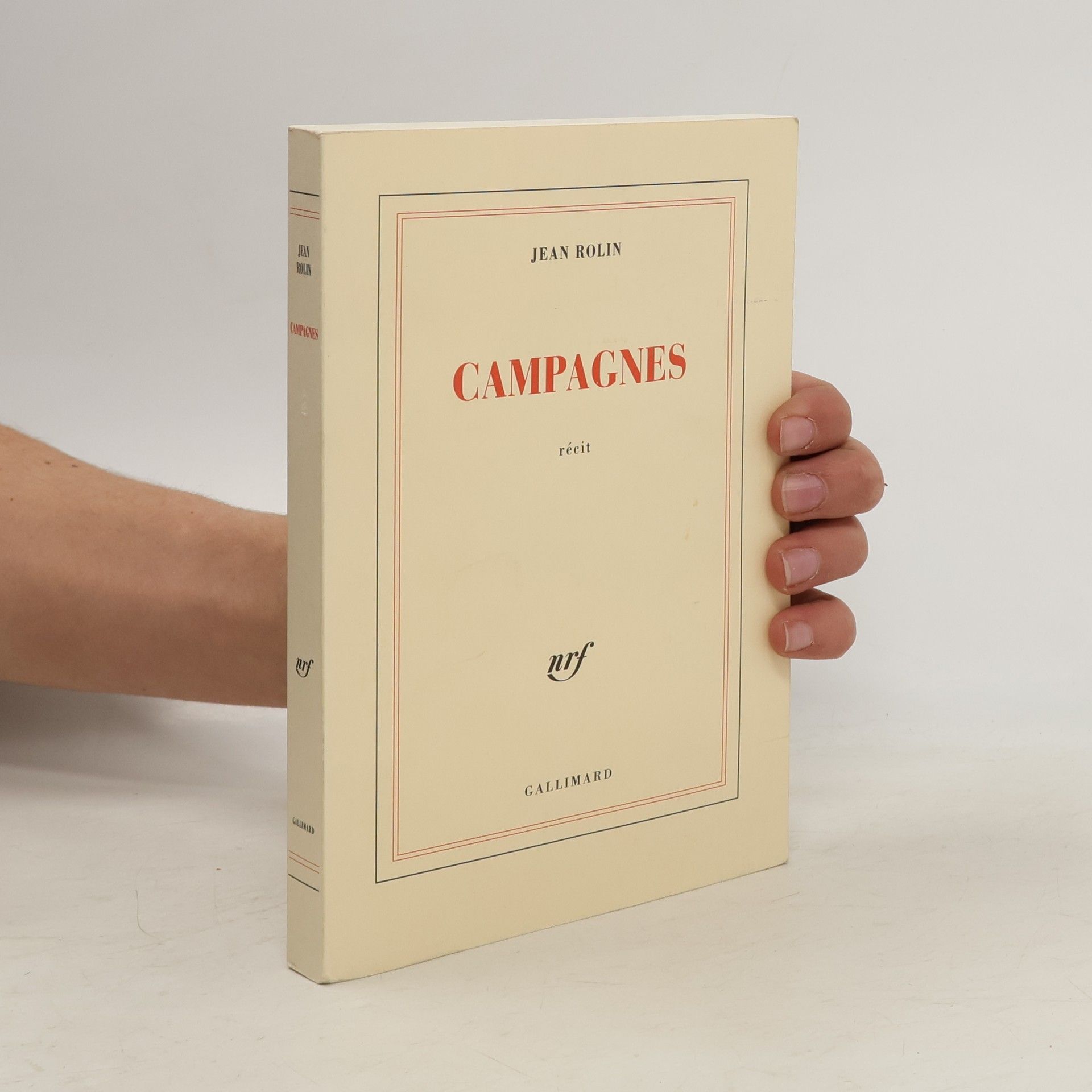 Jean Rolin Campagnes