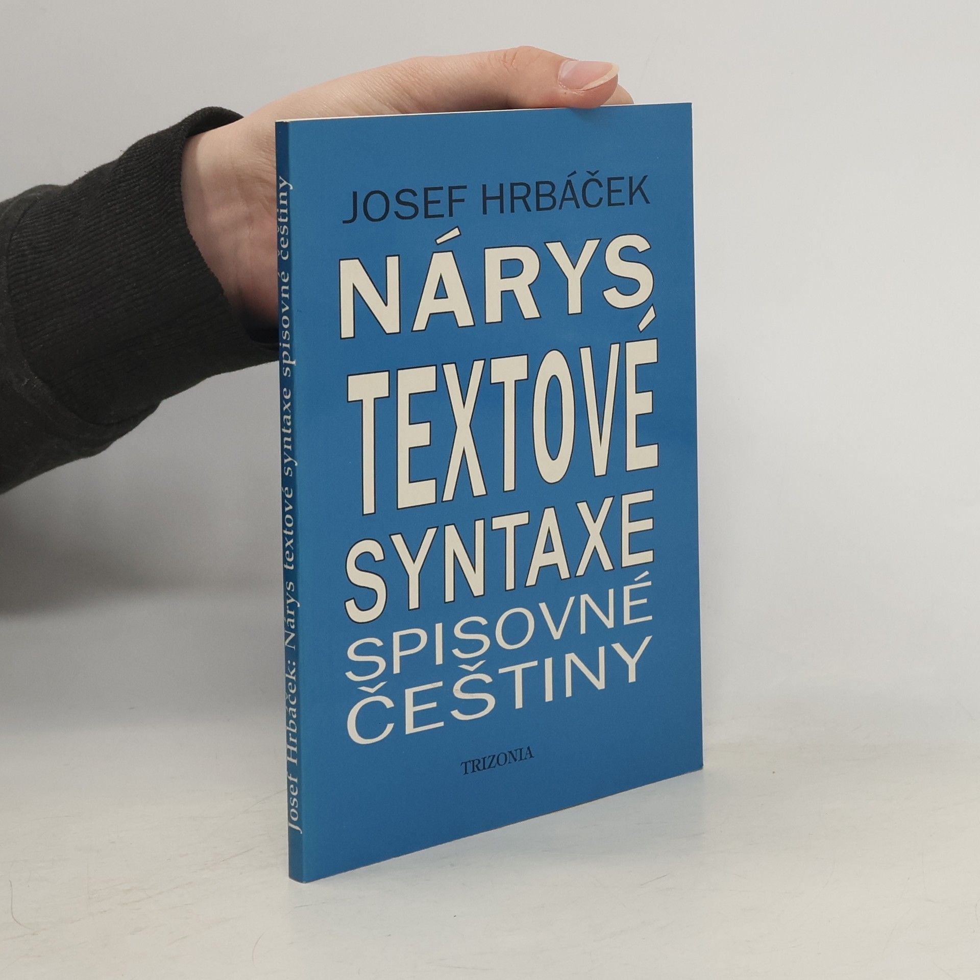 Nárys textové syntaxe spisovné češtiny