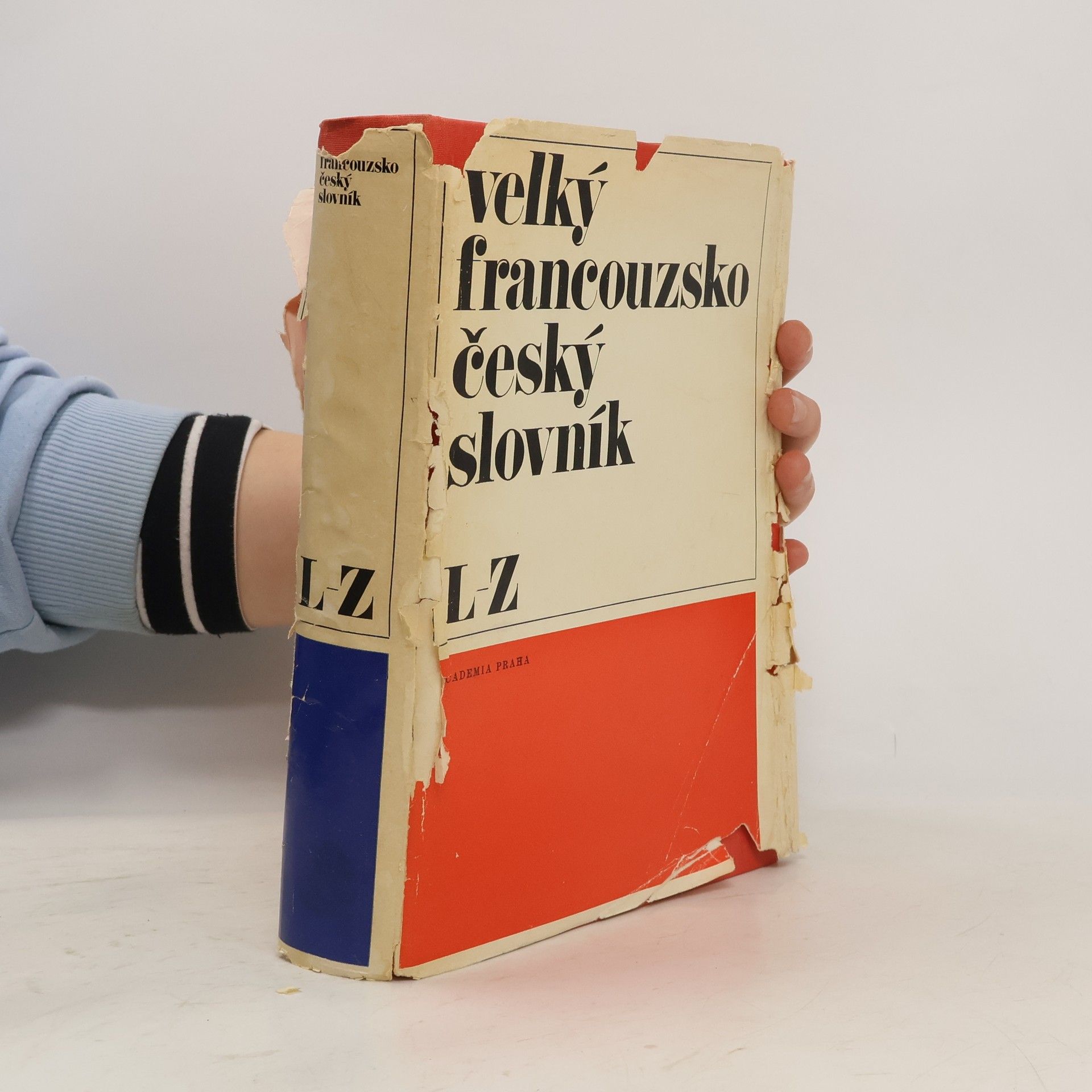 Josef Neumann Velký francouzsko-český slovník, 2. díl (L-Z)