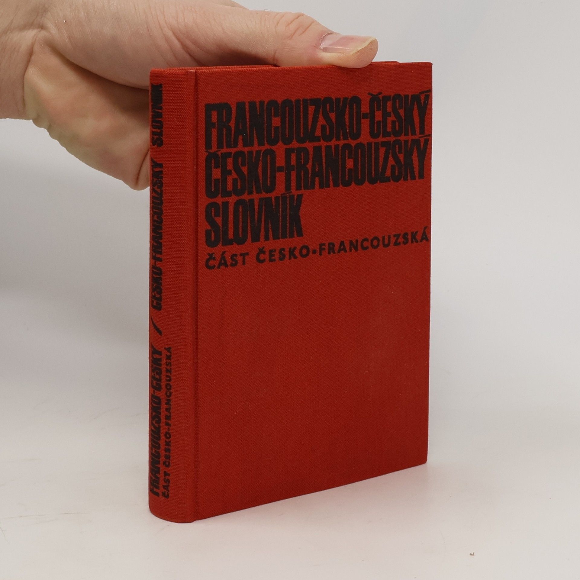 Francouzko-český a česko-francouzský slovník