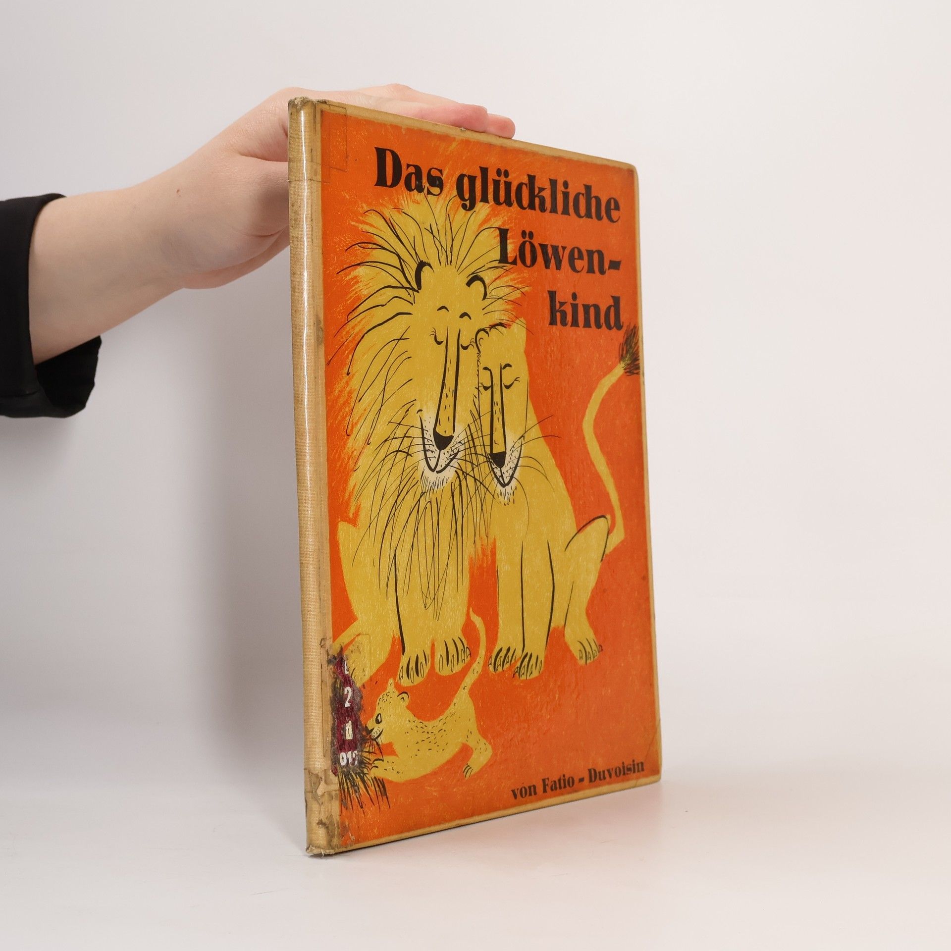 Zwei Glückliche Löwenkind