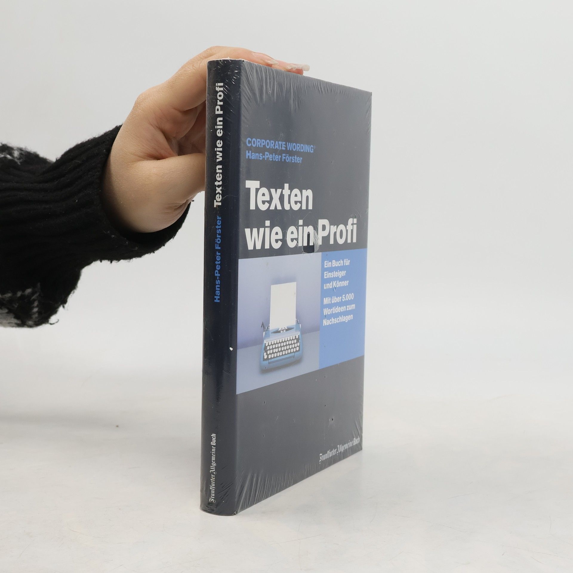 Hans-Peter Förster Texten wie ein Profi