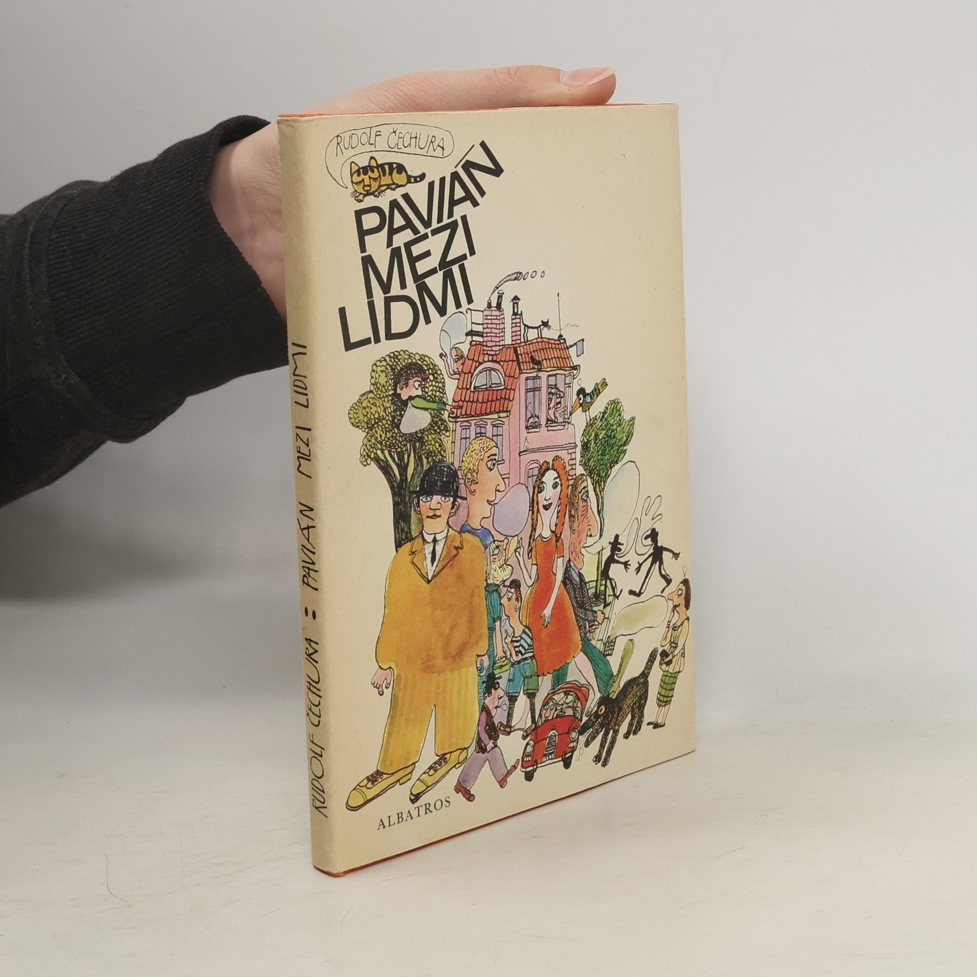 Pavián mezi lidmi