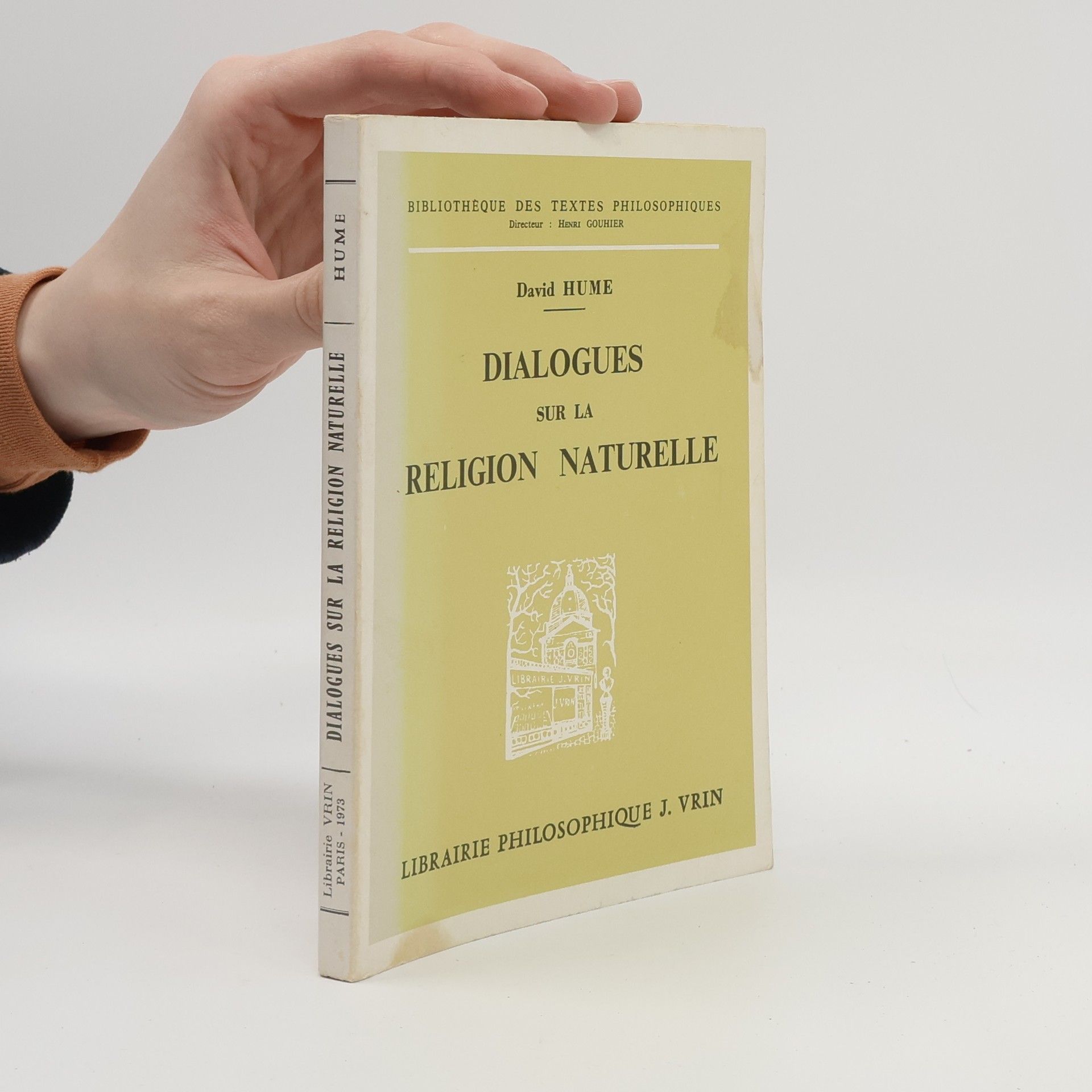 David Hume Dialogues sur la religion naturelle