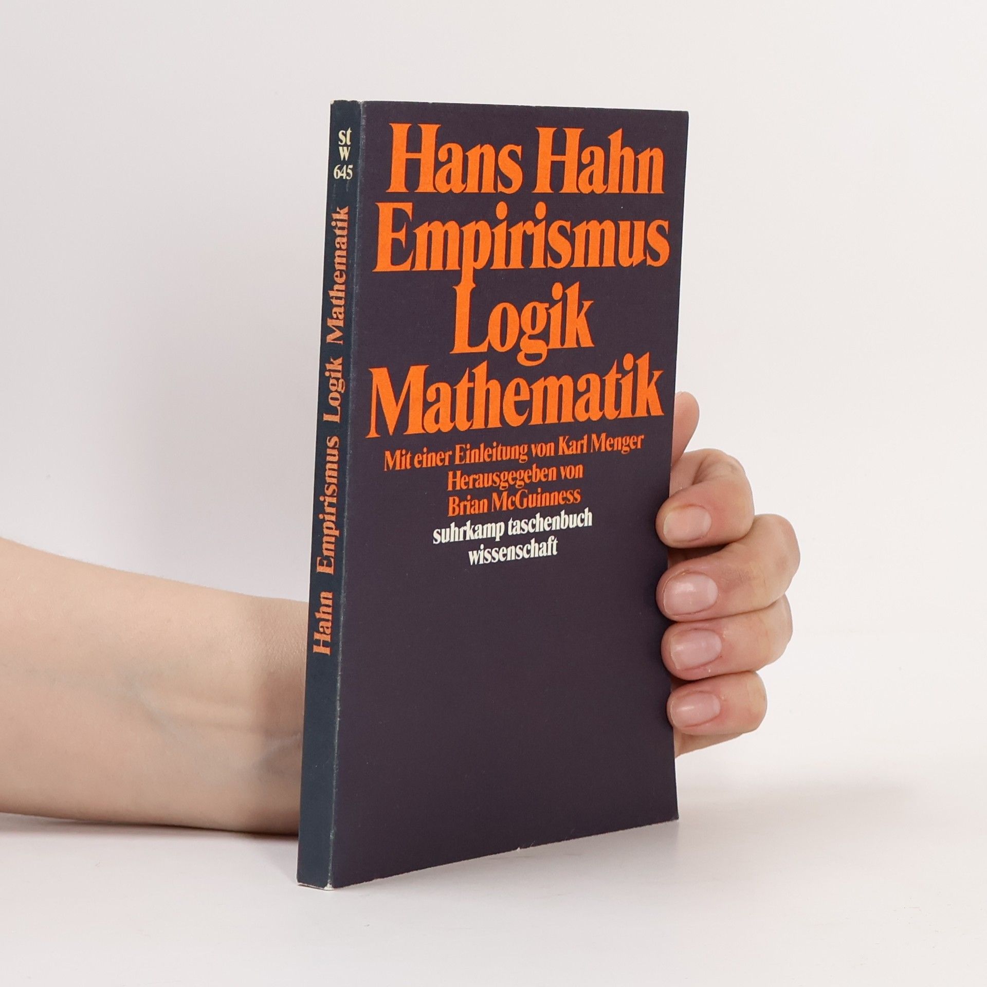 Assi Hahn Suhrkamp Taschenbuch Wissenschaft - 645: Empirismus, Logik, Mathematik