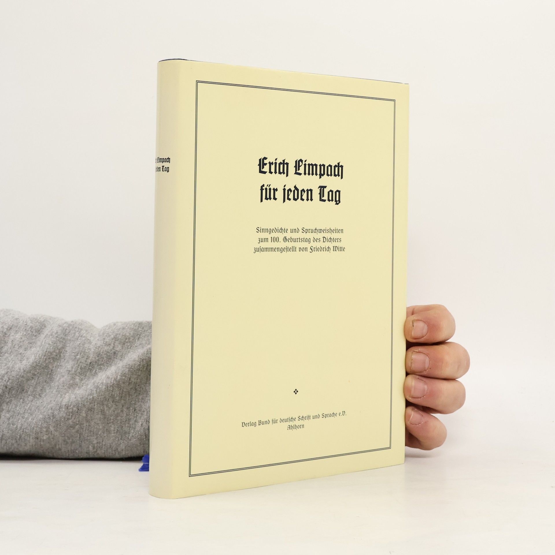 Erich Limpach Erich Limpach für jeden Tag
