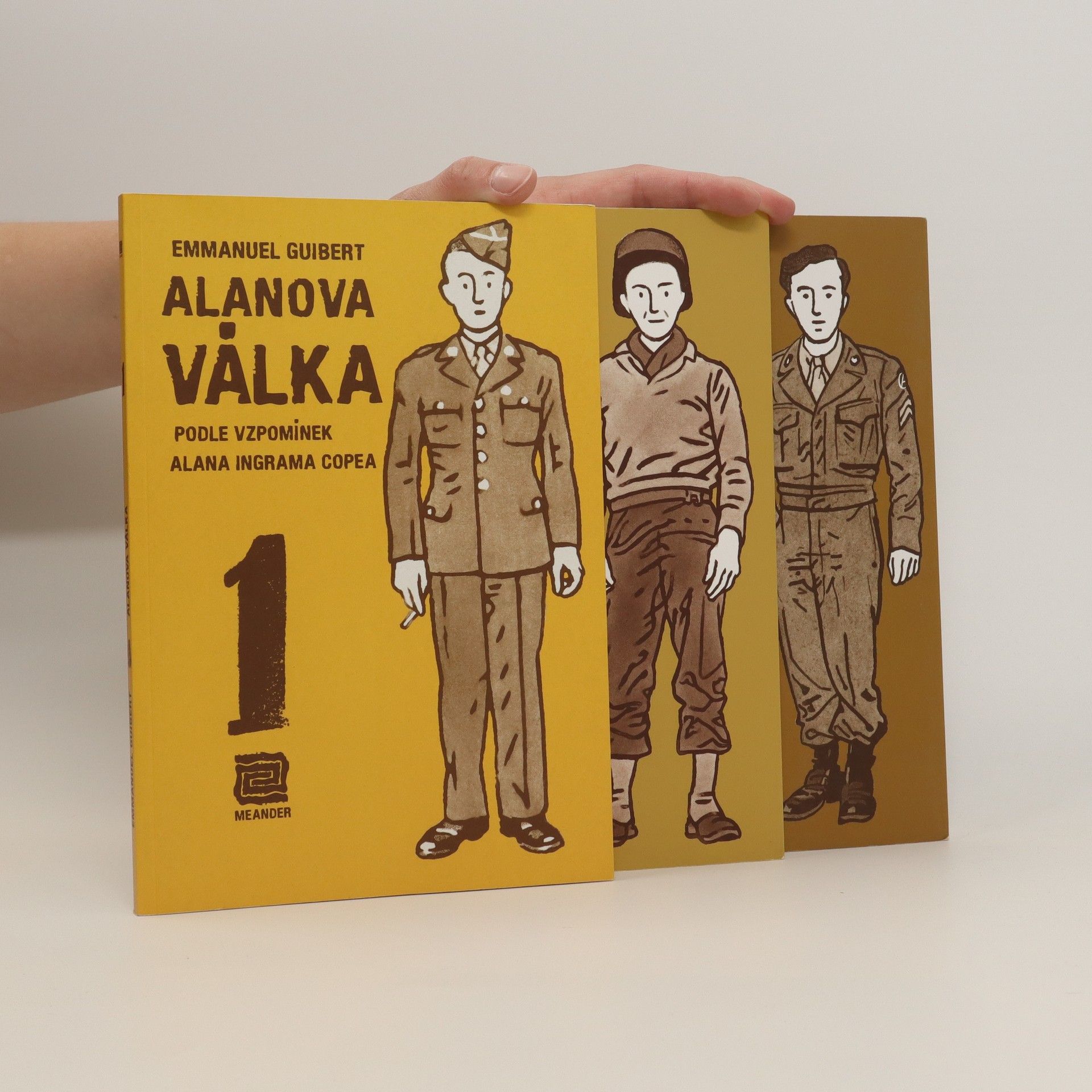 Emmanuel Guibert Alanova válka (1. - 3. díl, komplet)