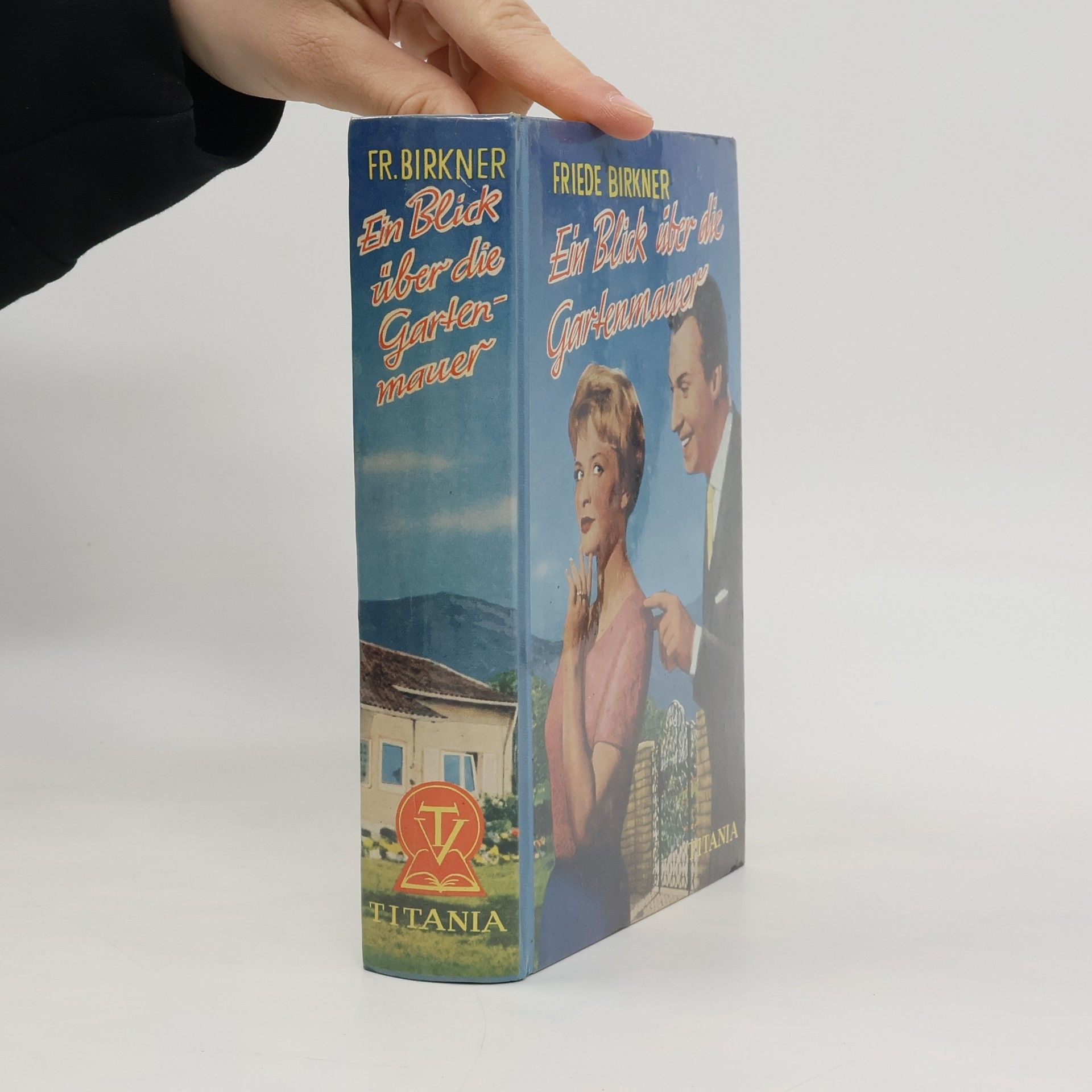 Frieda Birkner Mahler Ein Blick über die Gartenmauer
