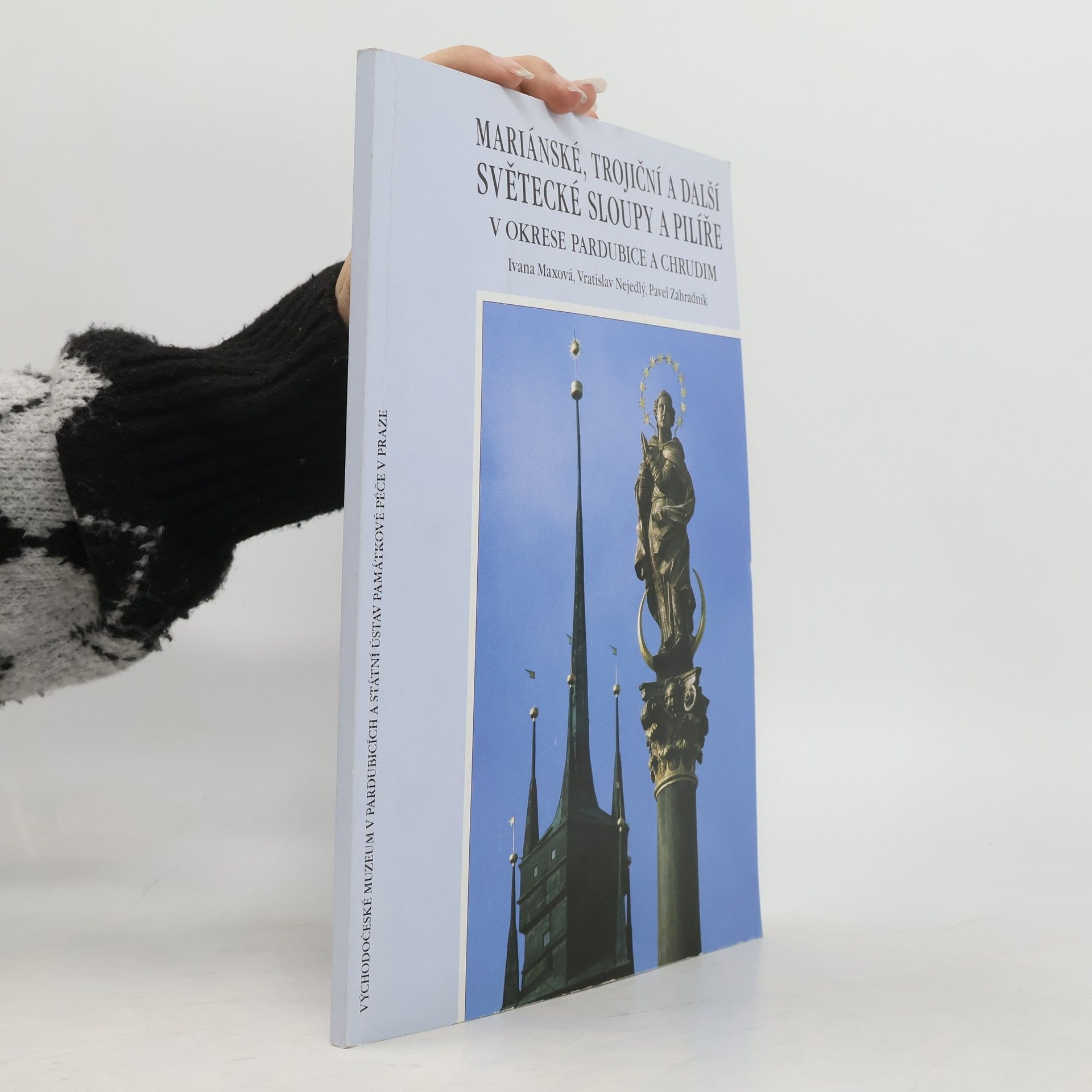 Ivana Maxová Mariánské, trojiční a další světecké sloupy a pilíře v okrese Pardubice a Chrudim