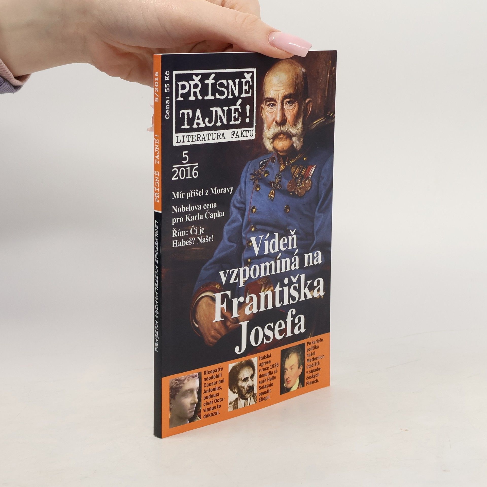 Various authors Přísně tajné- literatura faktu: Vídeň vzpomíná na Františka Josefa