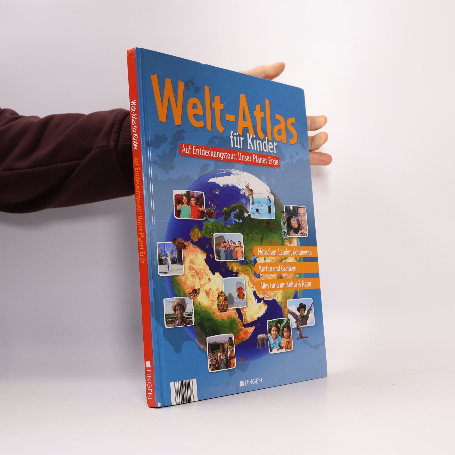 Kolektív autorov Welt-Atlas für Kinder. Auf Entdeckungstour: Unser Planet Erde