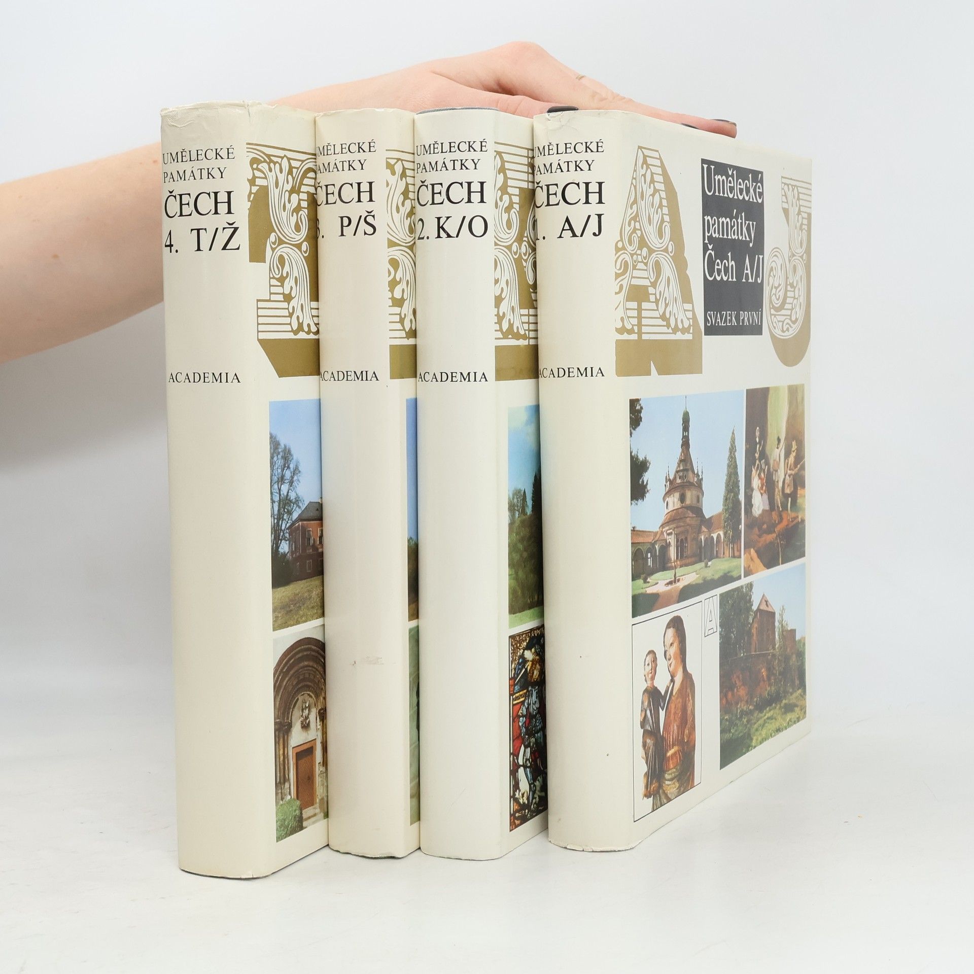 Emanuel Poche Umělecké památky Čech 1-4, A-Ž