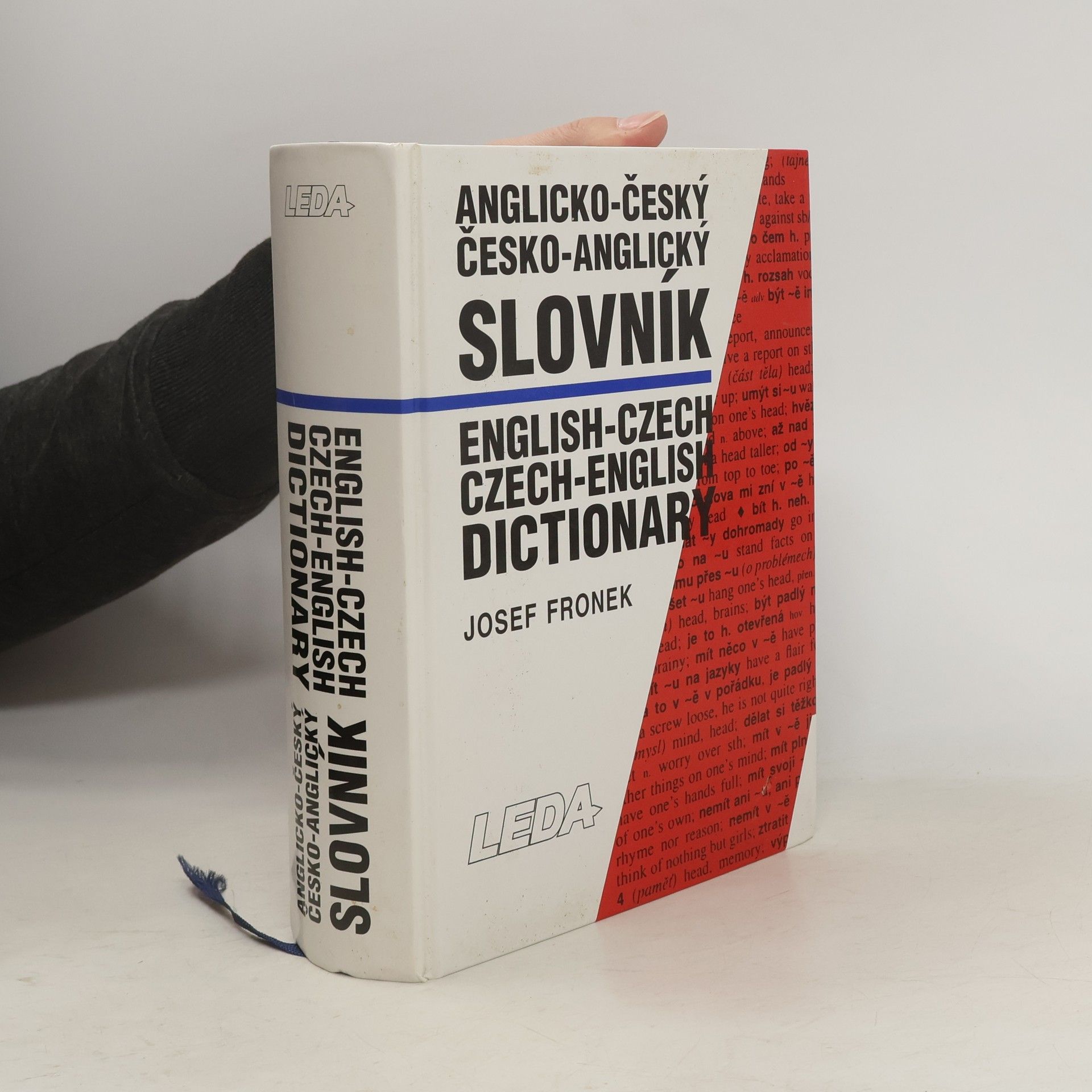 Josef Fronek Anglicko-český, česko-anglický slovník = English-czech, czech-english dictionary