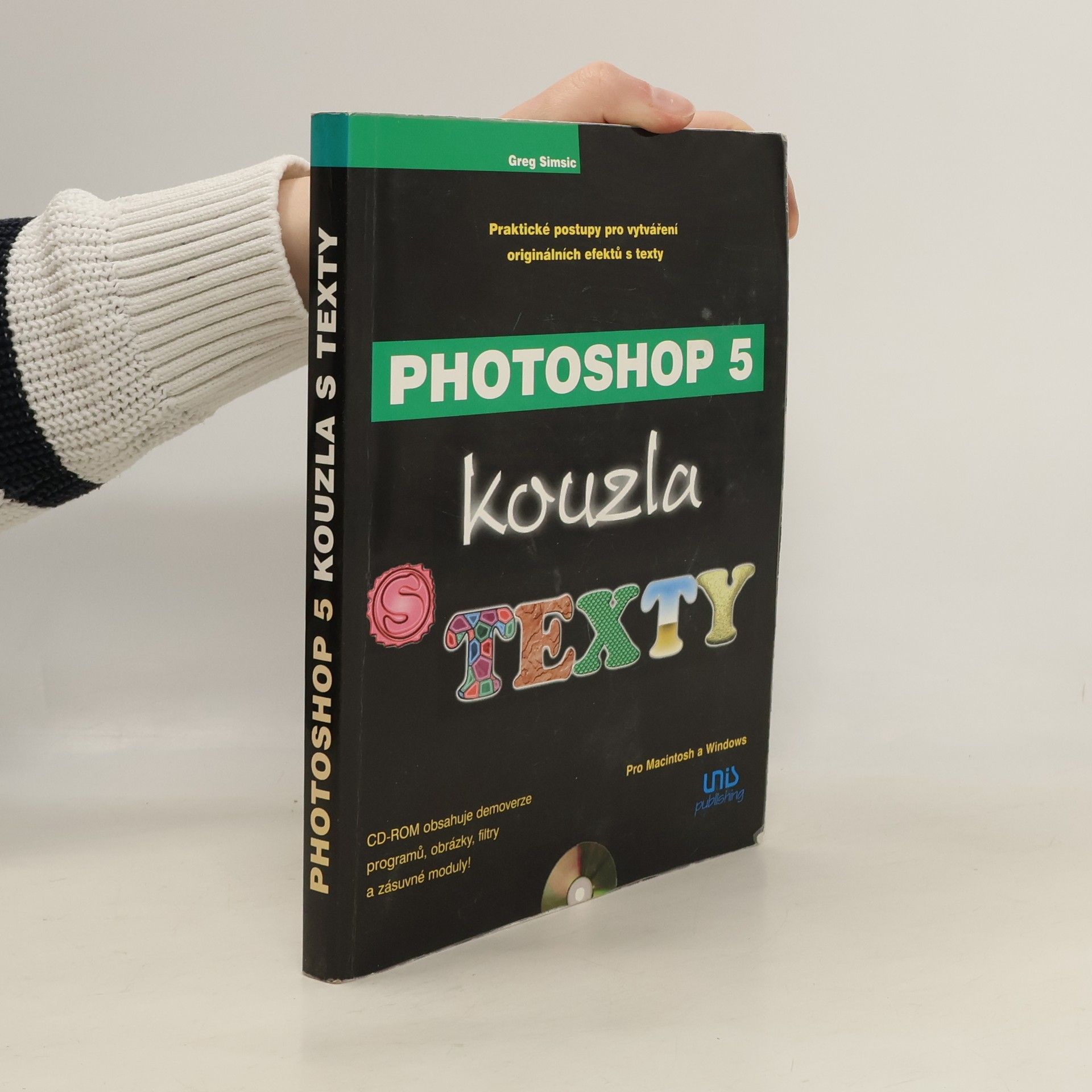Greg Simsic Photoshop 5 : kouzla s texty