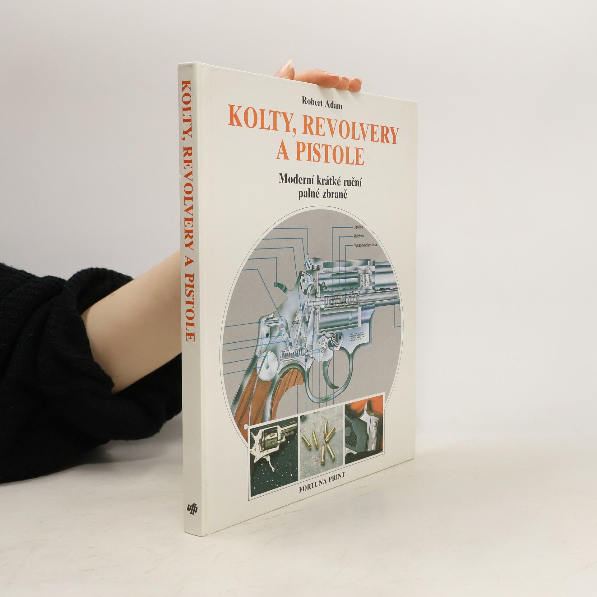 Robert Adam Kotly, revolvery a pistole